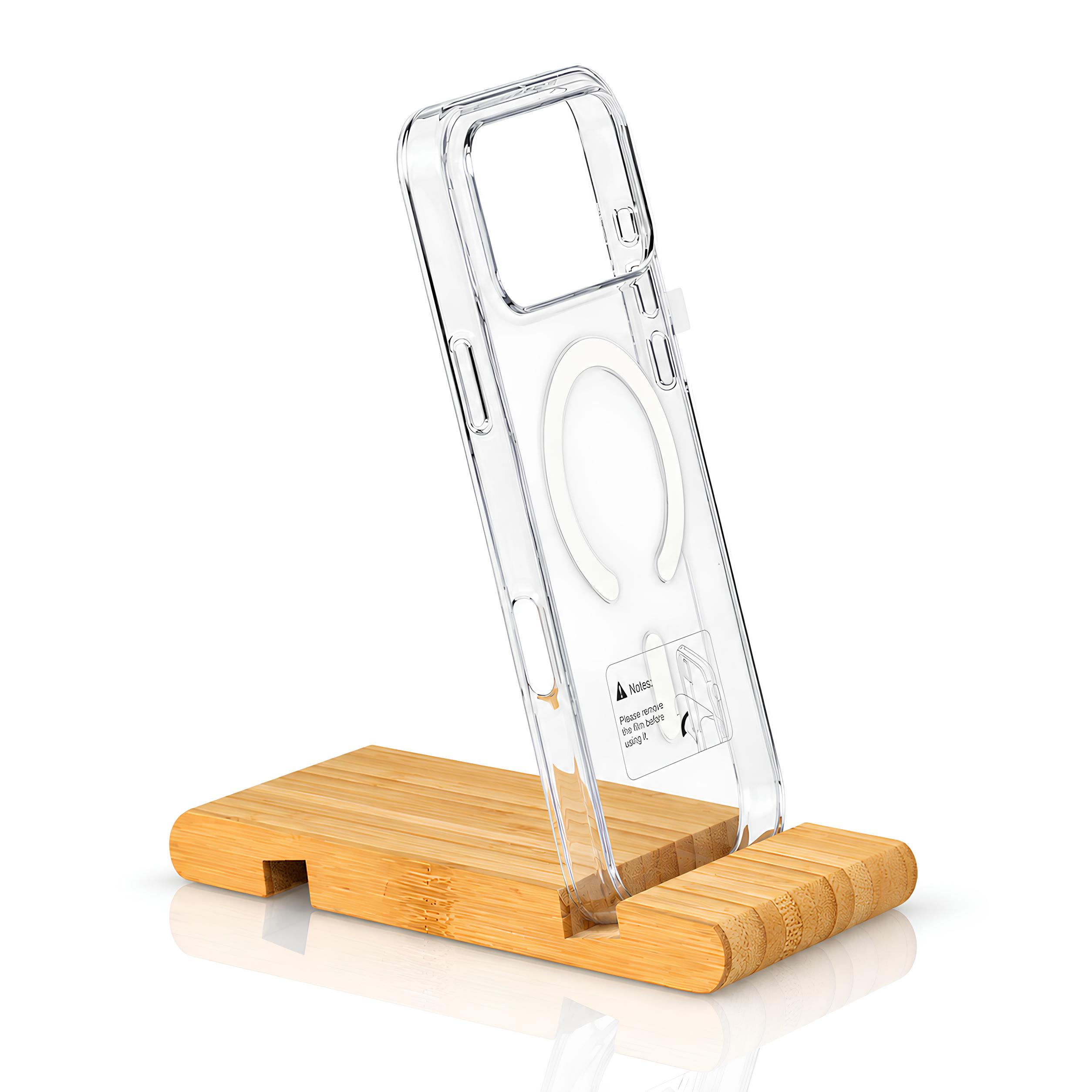 Пластиковый чехол Lux Clear с поддержкой MagSafe для iPhone 18 Pro (AI) Clear