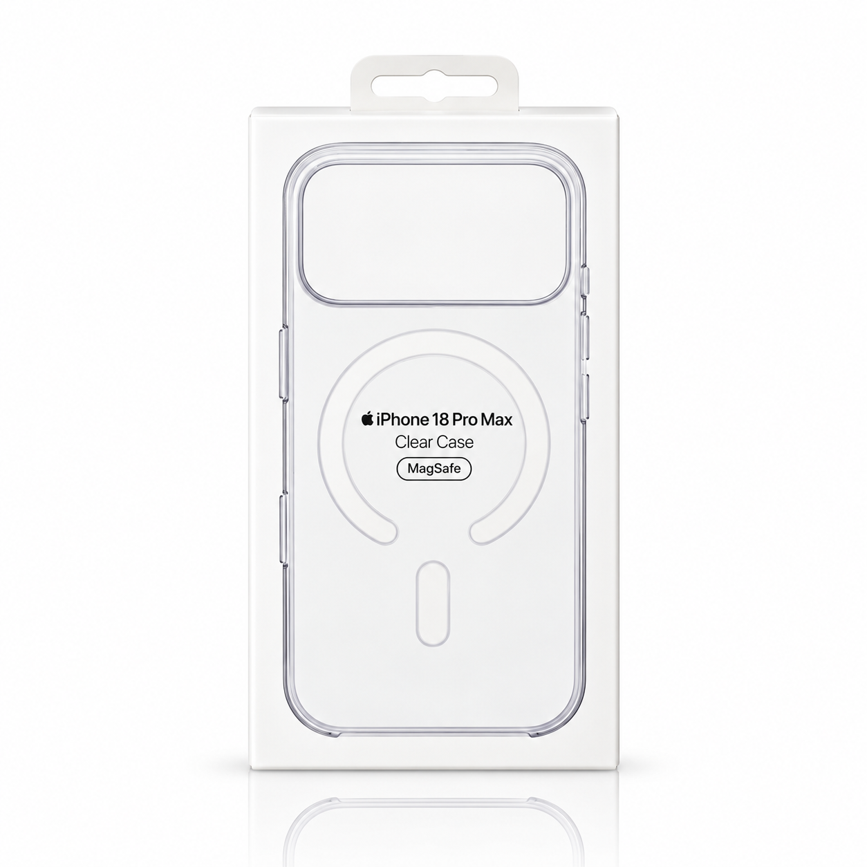 Пластиковый чехол Lux Clear с поддержкой MagSafe для iPhone 18 Pro Max (AI) Clear