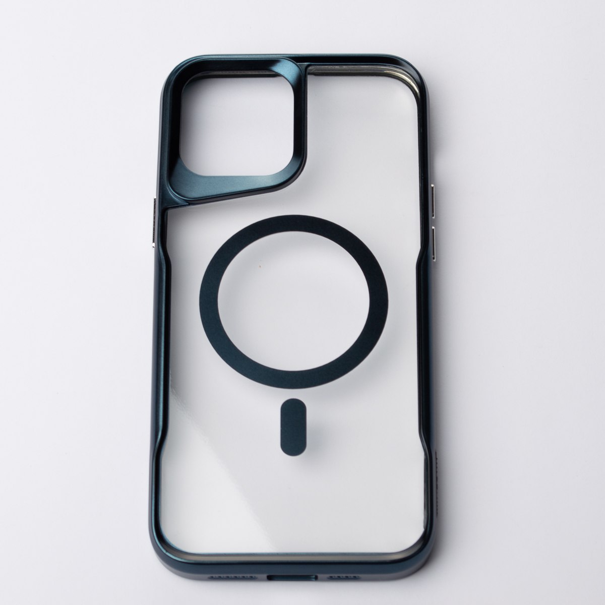 Пластиковый чехол MagSafe NEWZONE для iPhone 13 Pro Max синий