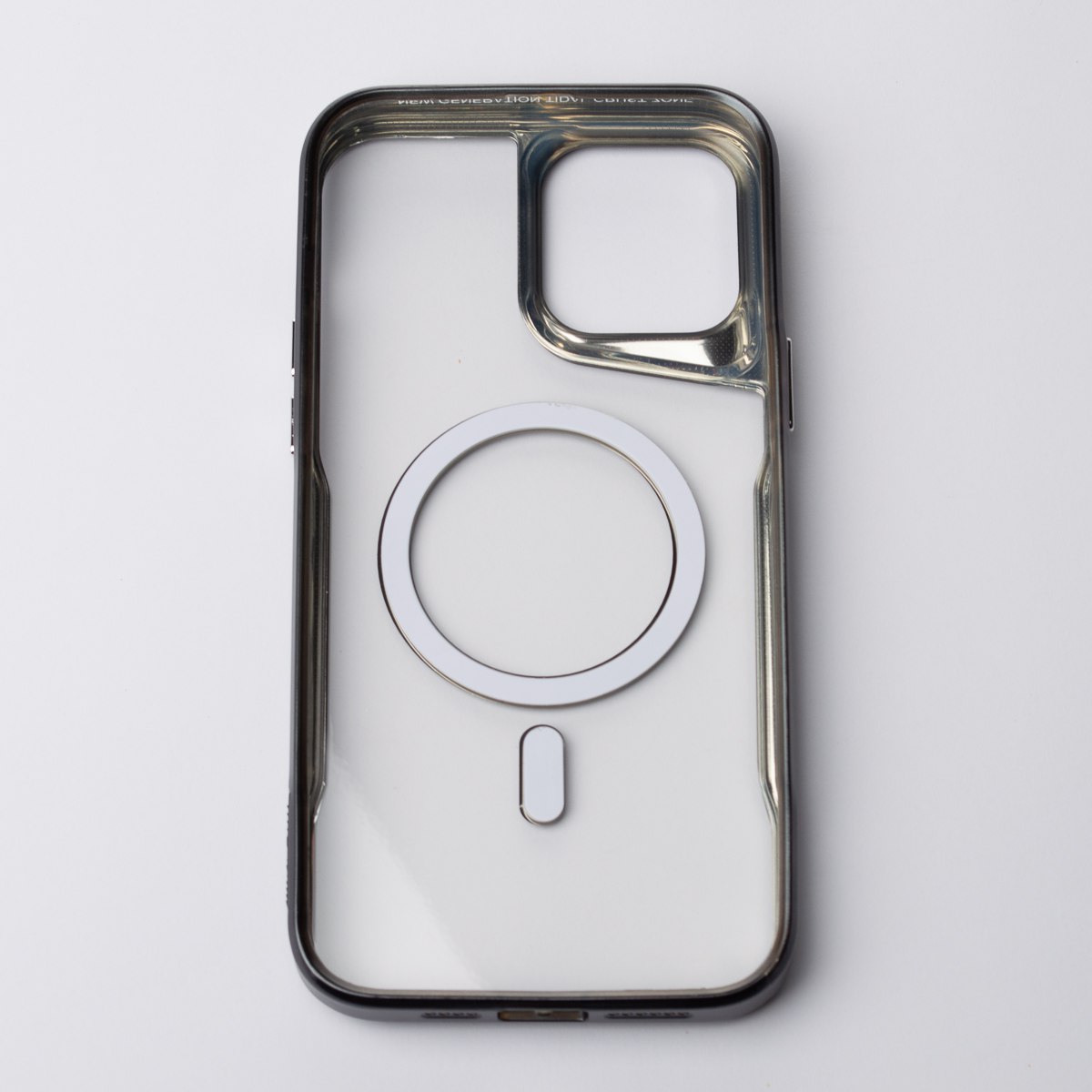 Пластиковый чехол MagSafe NEWZONE для iPhone 14 Pro Max черный