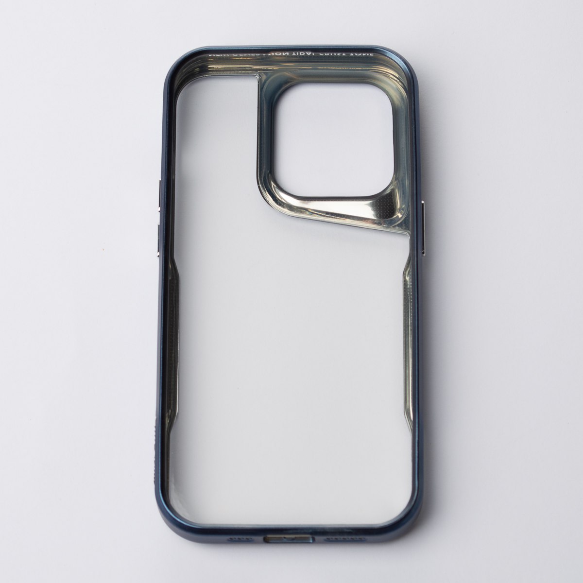 Пластиковый чехол NEWZONE для iPhone 15 Pro Max синий