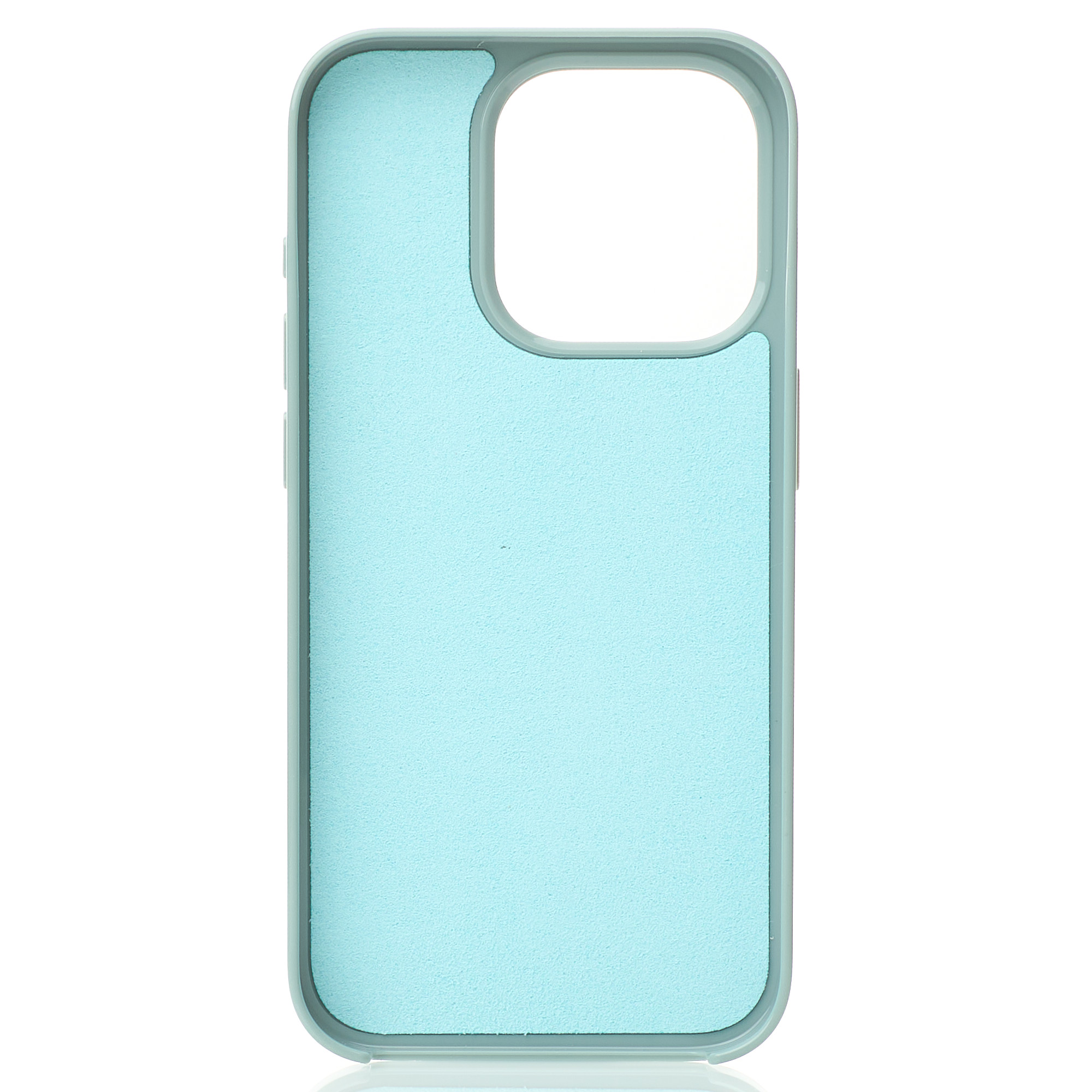 Поликарбонатный чехол Slim Ring с поддержкой MagSafe для iPhone 15 Pro wave blue