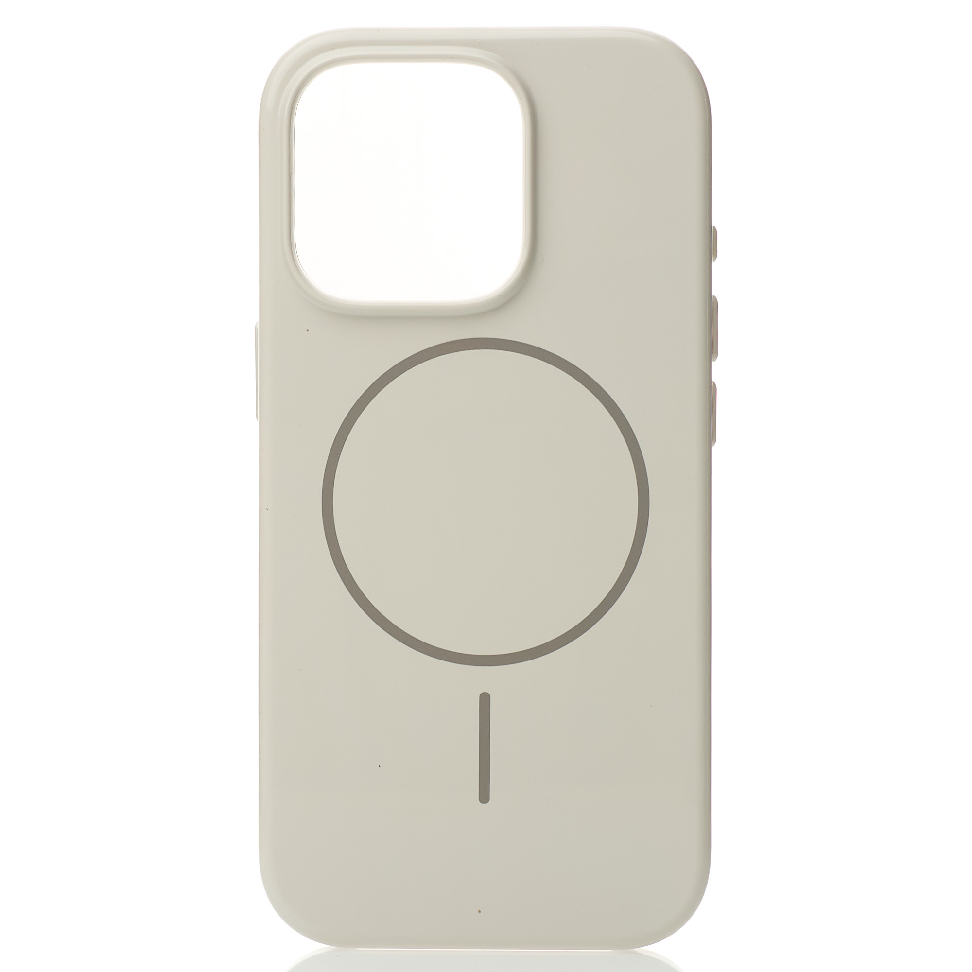 Поликарбонатный чехол Slim Ring с поддержкой MagSafe для iPhone 16 Pro Max natural titanium