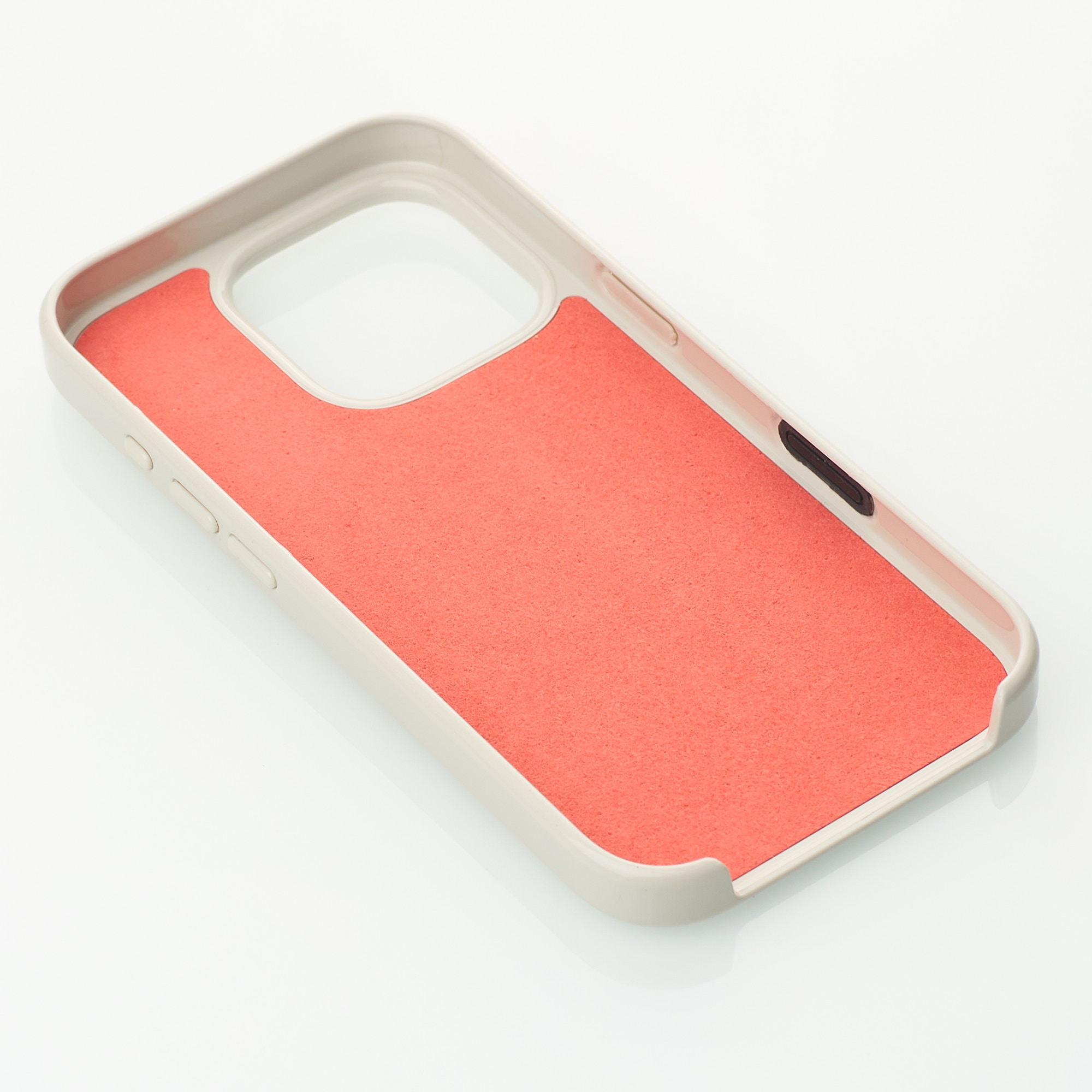 Поликарбонатный чехол Slim Ring с поддержкой MagSafe для iPhone 16 Pro Max natural titanium