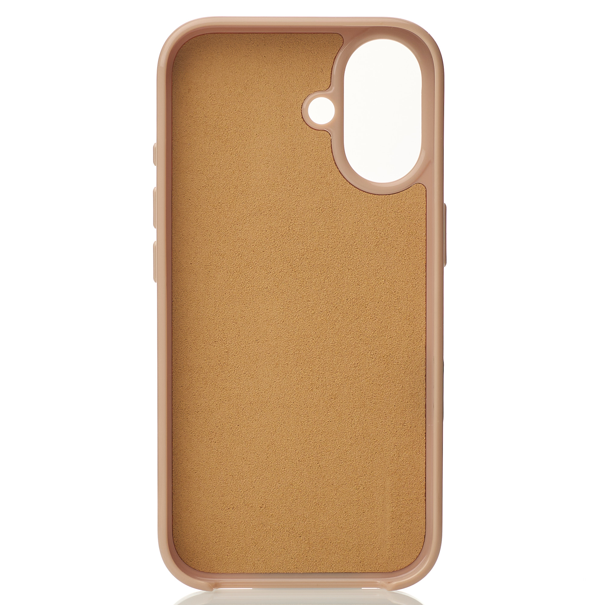 Поликарбонатный чехол Slim Ring с поддержкой MagSafe для iPhone 16 desert titanium