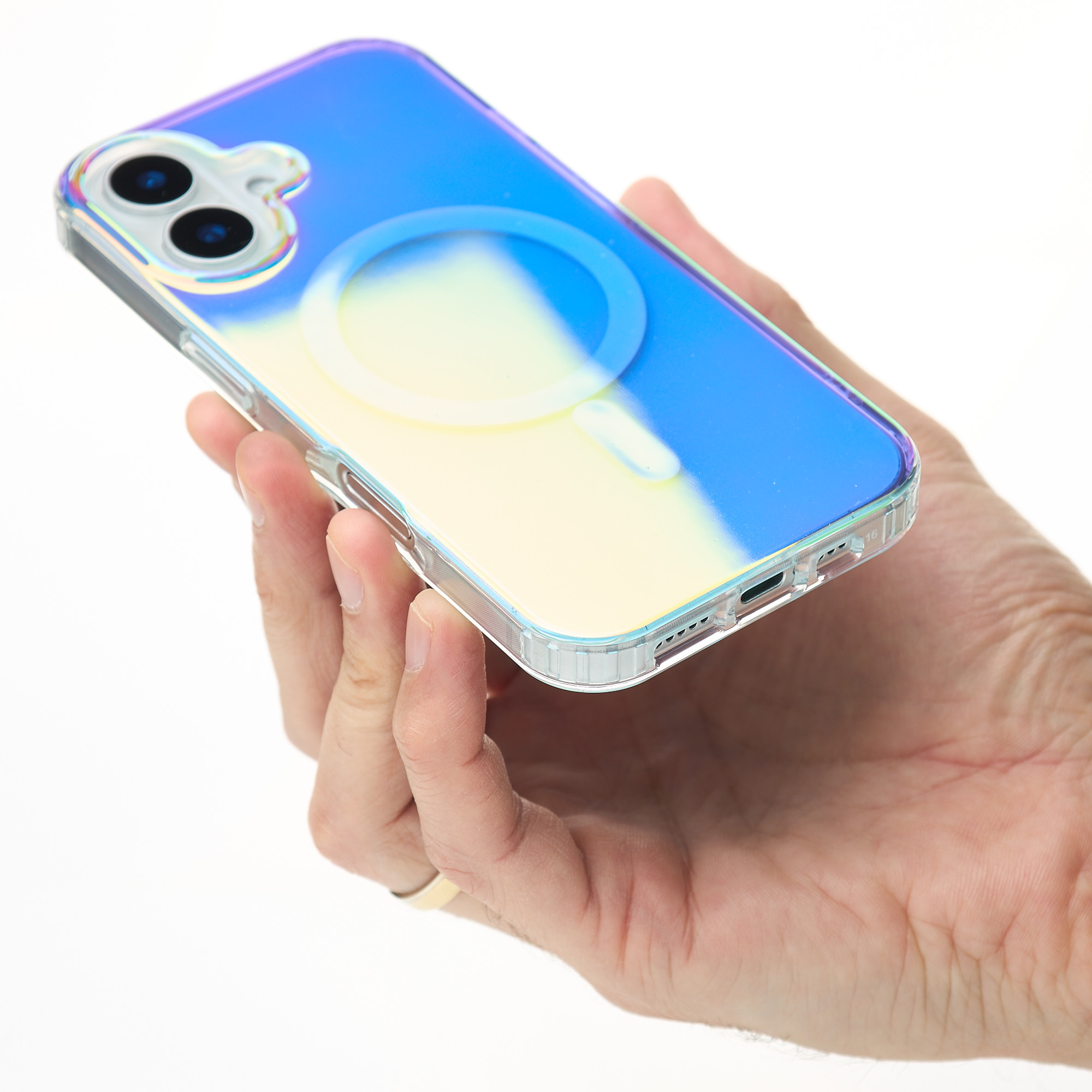 Полиуритановый чехол Chameleon с поддержкой MagSafe для iPhone 16 Plus