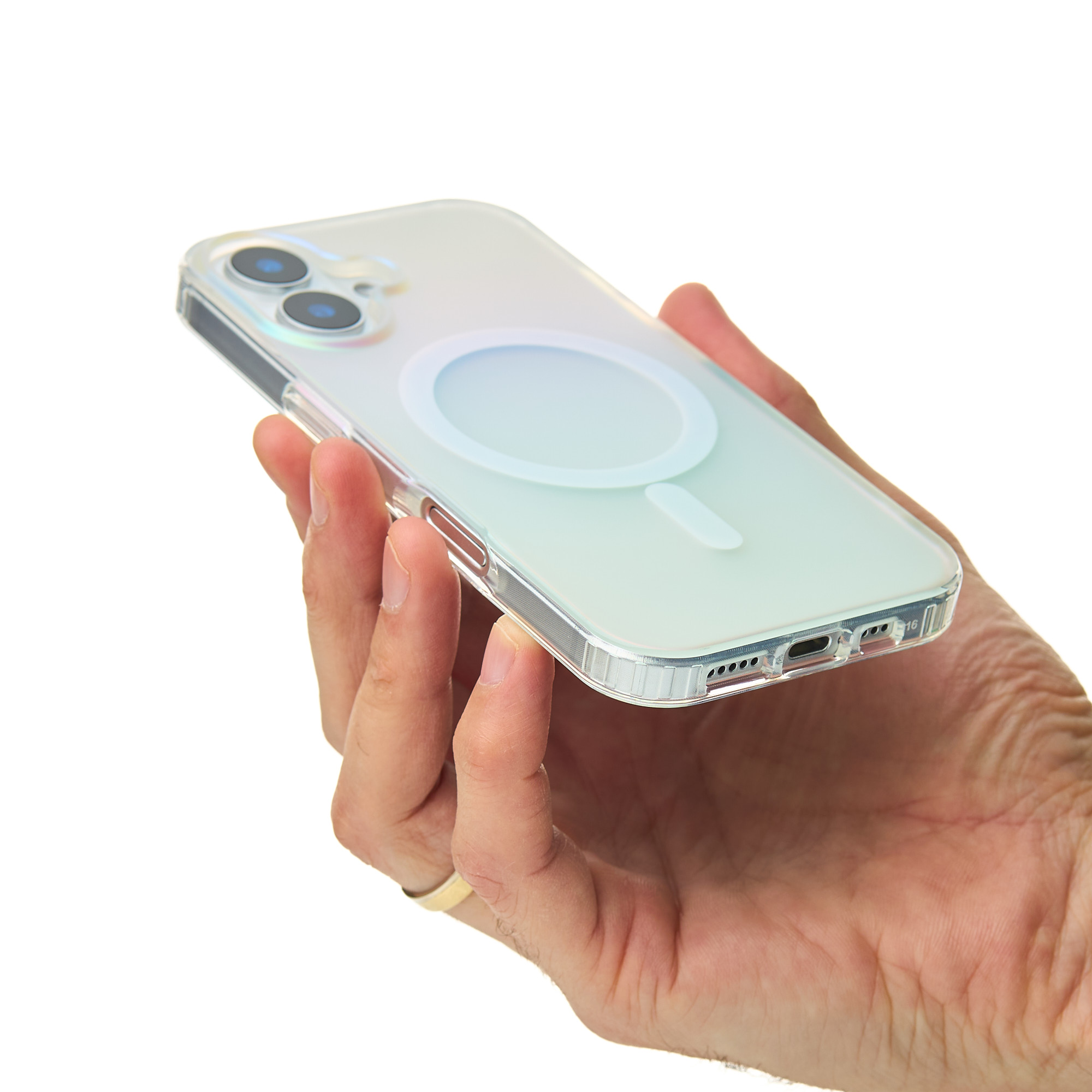 Полиуритановый чехол Chameleon matte с поддержкой MagSafe для iPhone 16 Plus