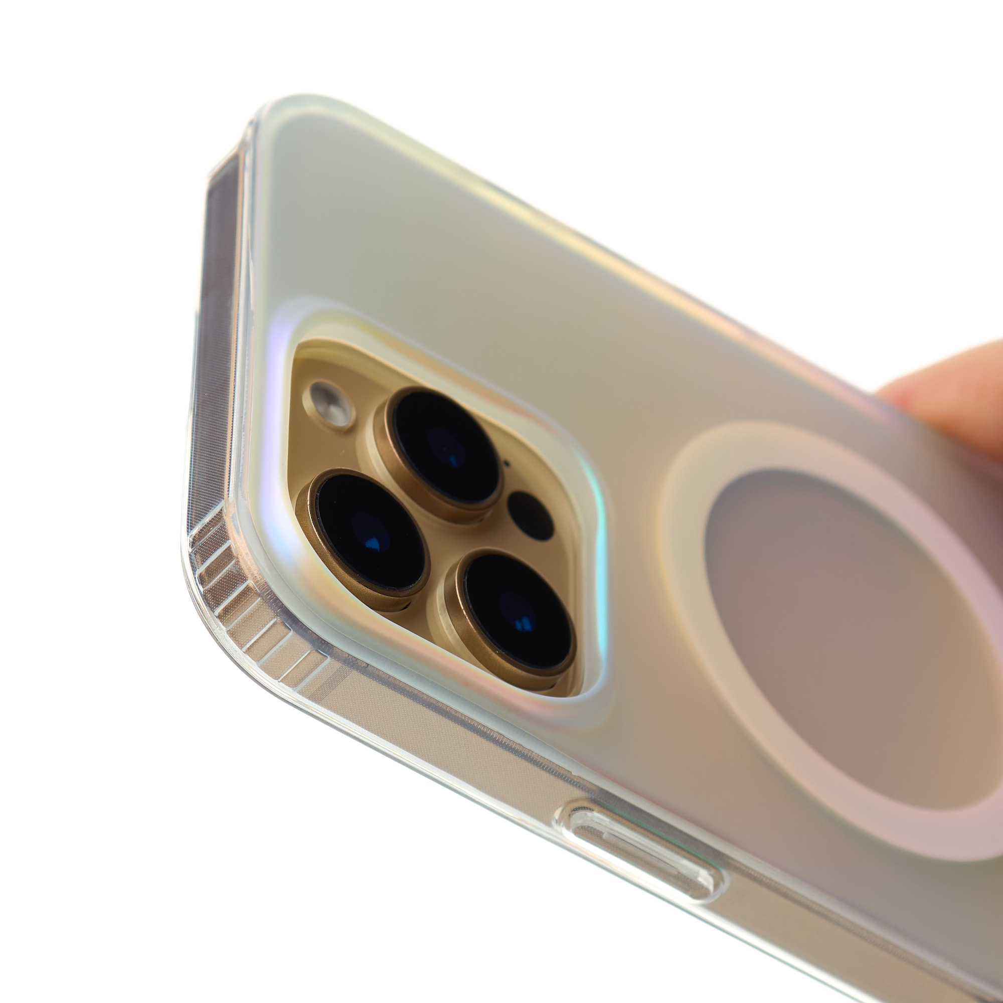 Полиуритановый чехол Chameleon matte с поддержкой MagSafe для iPhone 12/12 pro