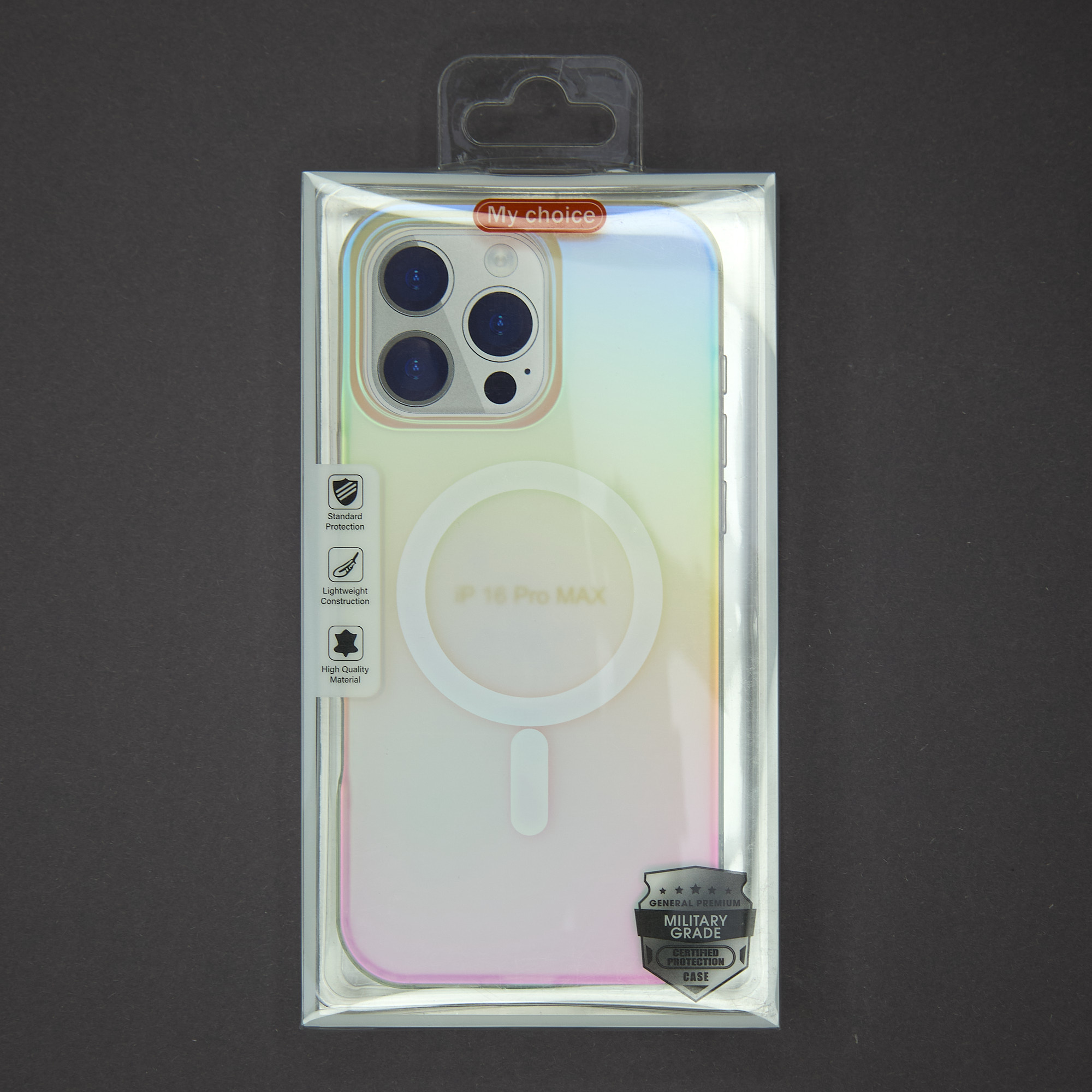 Полиуритановый чехол Chameleon matte с поддержкой MagSafe для iPhone 12/12 pro