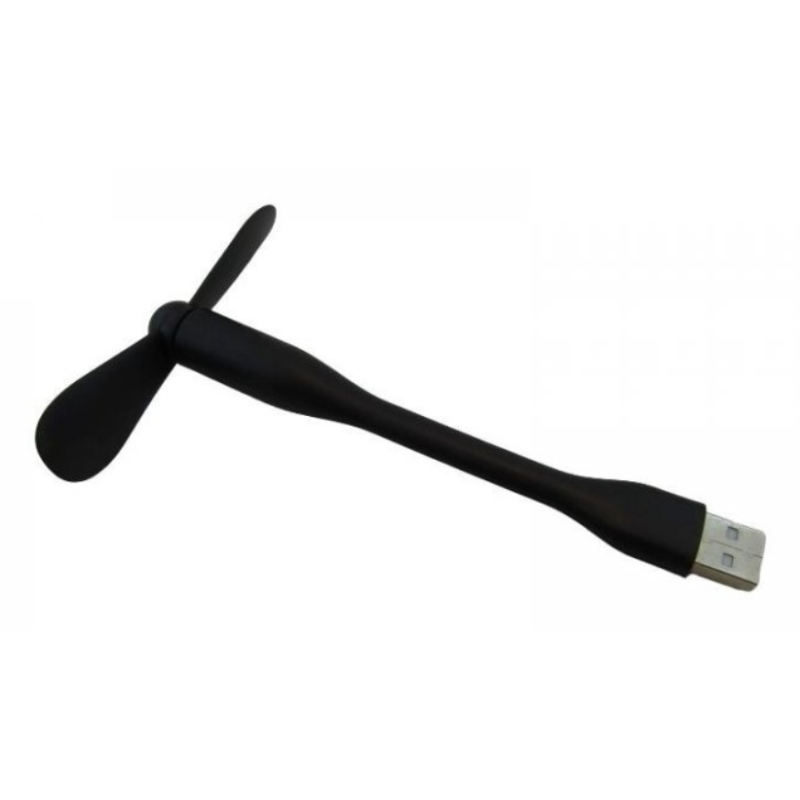 Портативный USB вентилятор черный