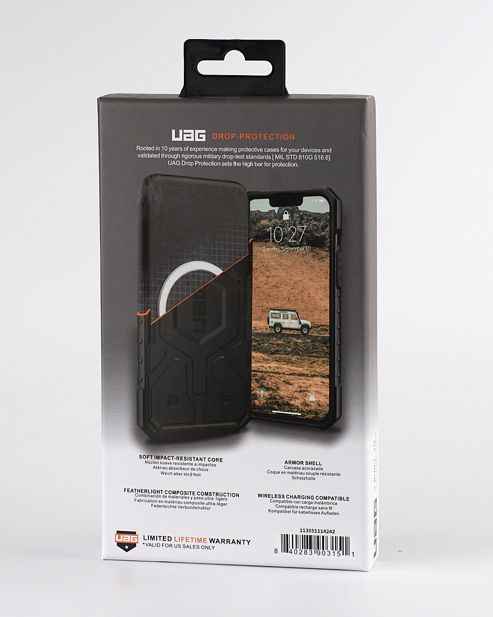 Противоударный чехол UAG с поддержкой MagSafe для IPhone 13 Pro burgundy