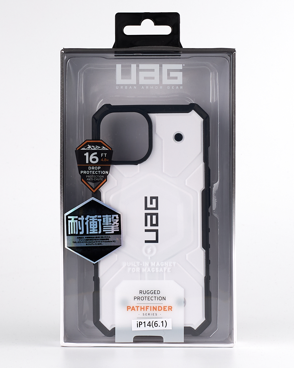 Противоударный чехол UAG с поддержкой MagSafe для IPhone 14 white