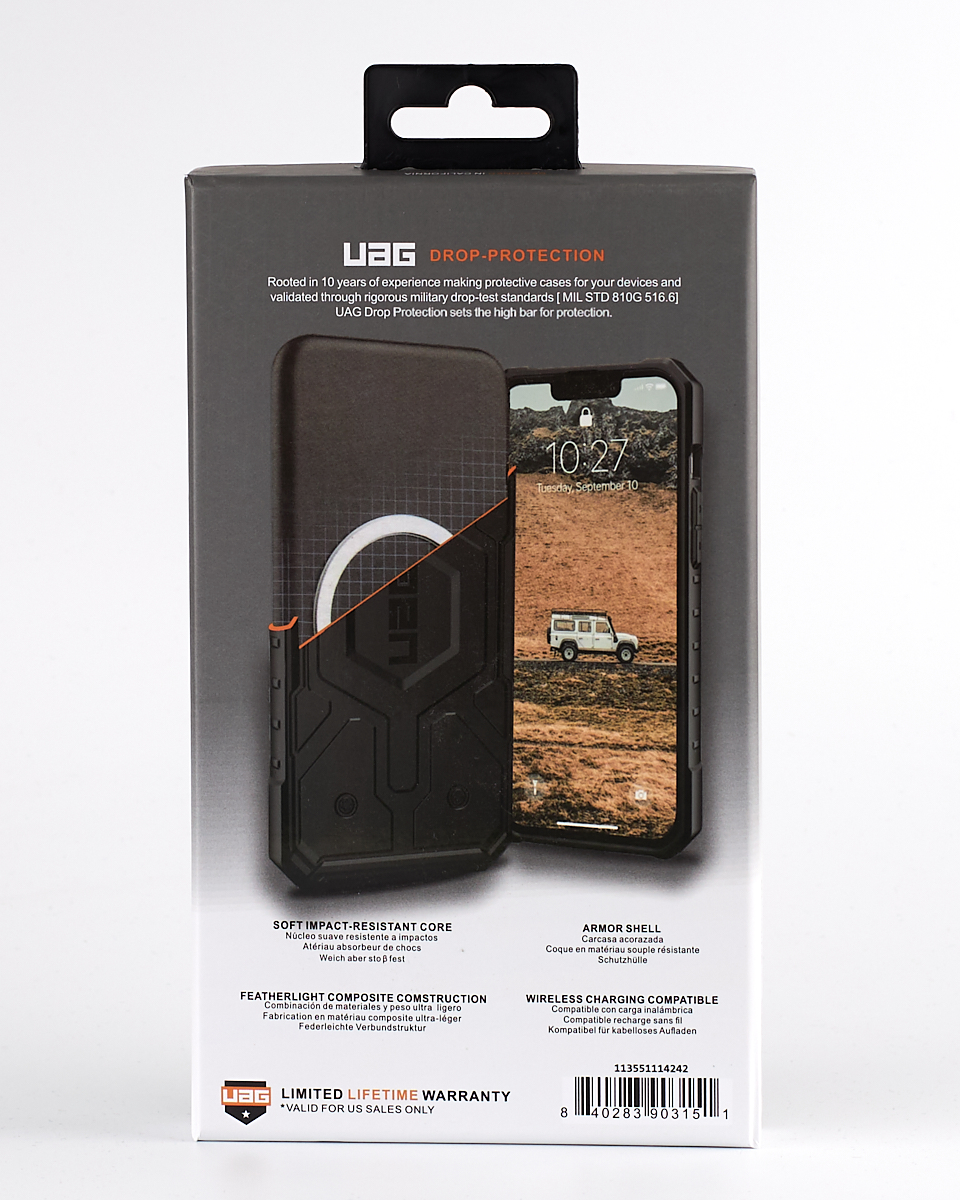 Противоударный чехол UAG с поддержкой MagSafe для IPhone 15 Plus purple