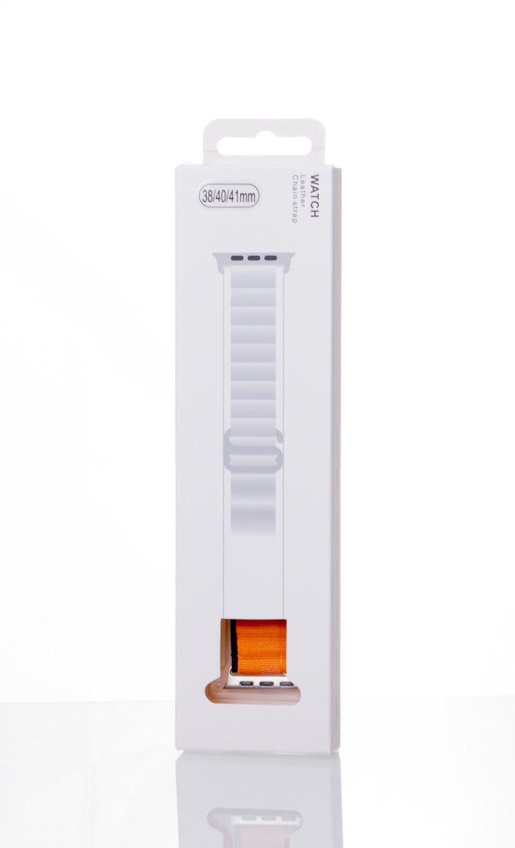 Ремешок для Apple Watch "Alpine Loop" 38/40/41 мм оранжевый/черный