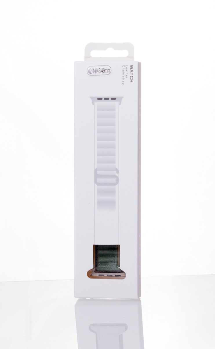 Ремешок для Apple Watch "Alpine Loop" 42/44/45/49 мм зеленый/черный