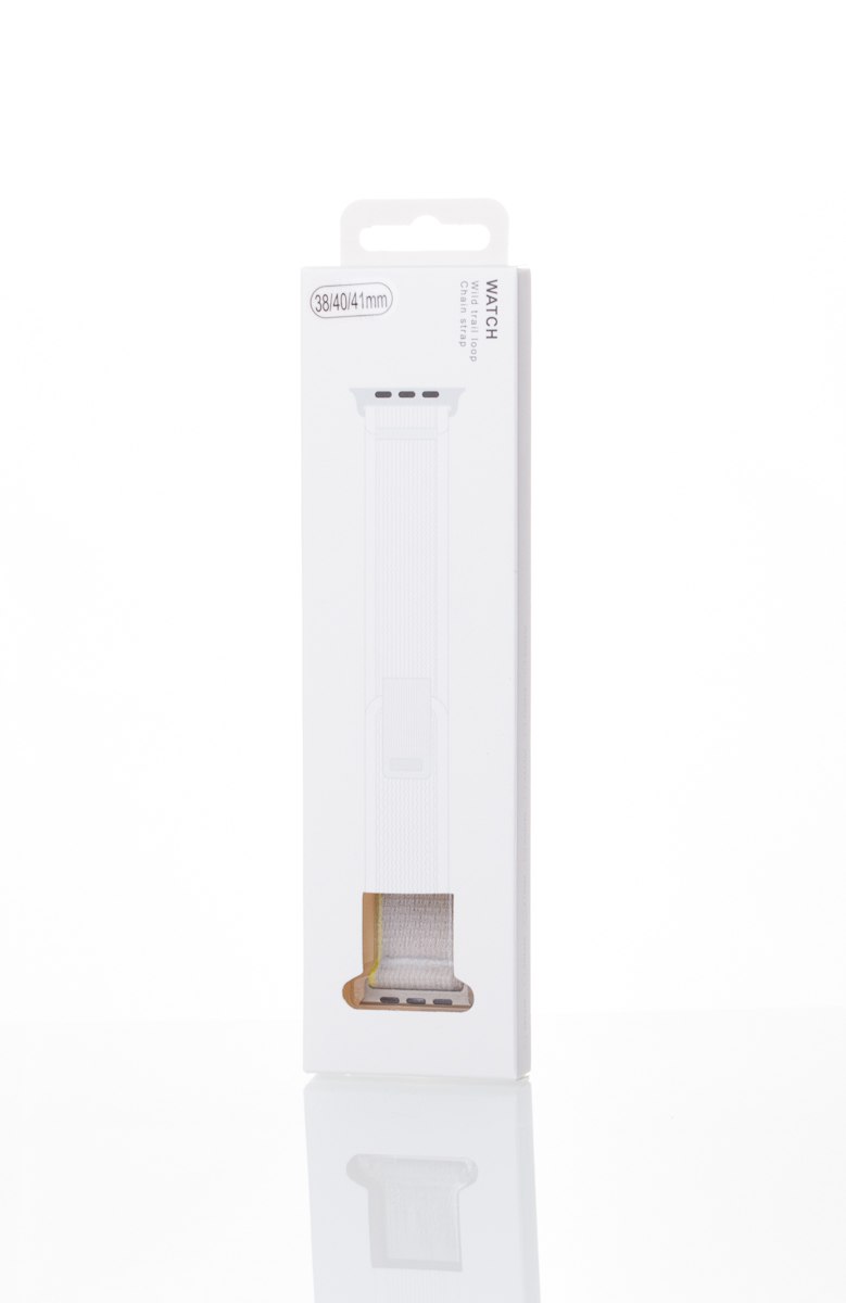 Ремешок для Apple Watch "Nylon" 38/40/41 мм серый/желтый