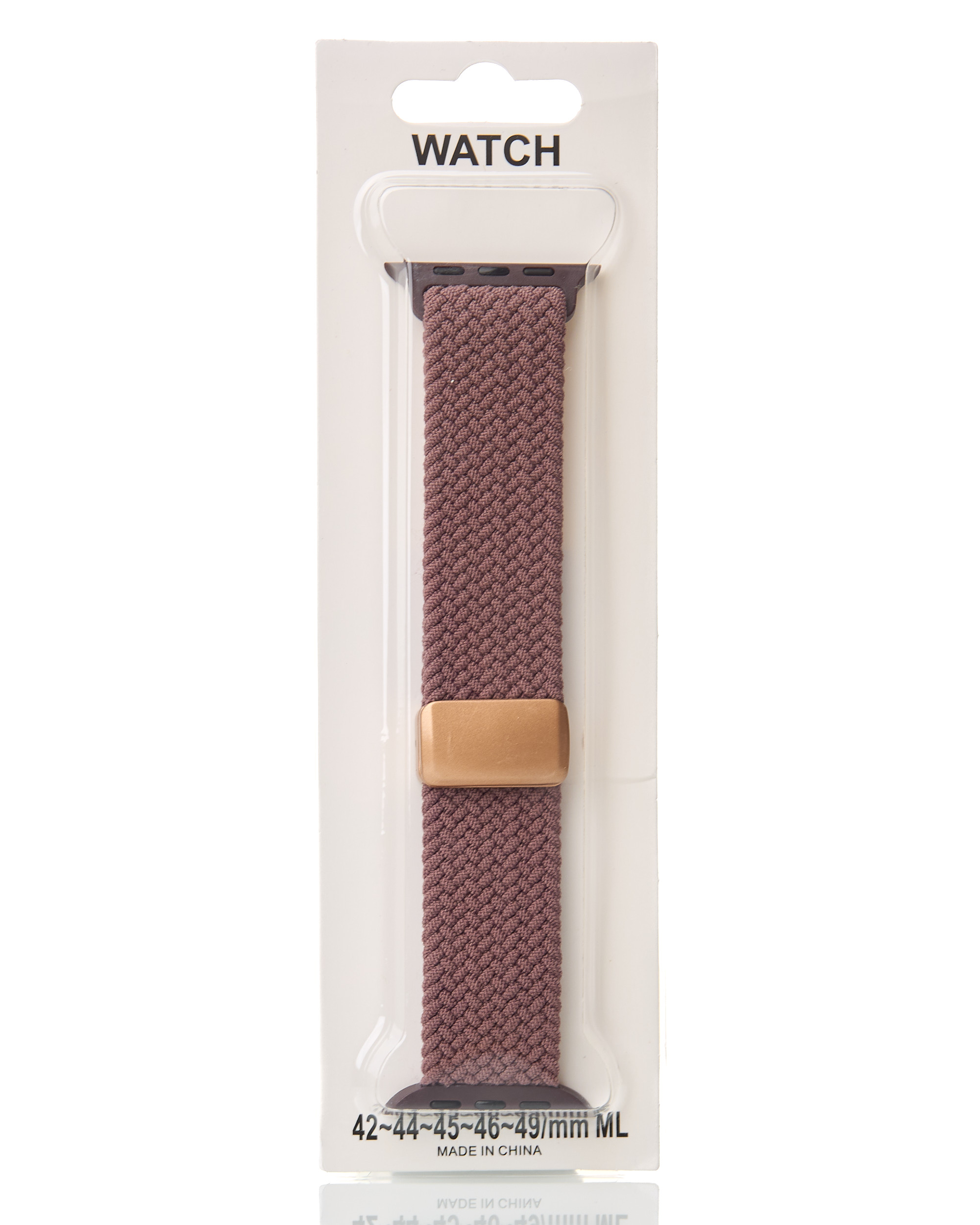 Ремешок для Apple Watch "Nylon Braided Magnetic" 42/44/45/46/49 мм cherry