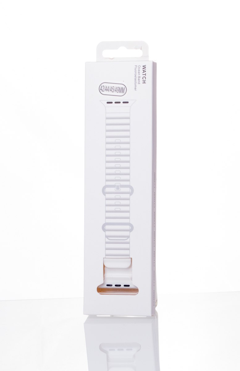 Ремешок для Apple Watch "Ocean Band" 42/44/45/49 мм белый