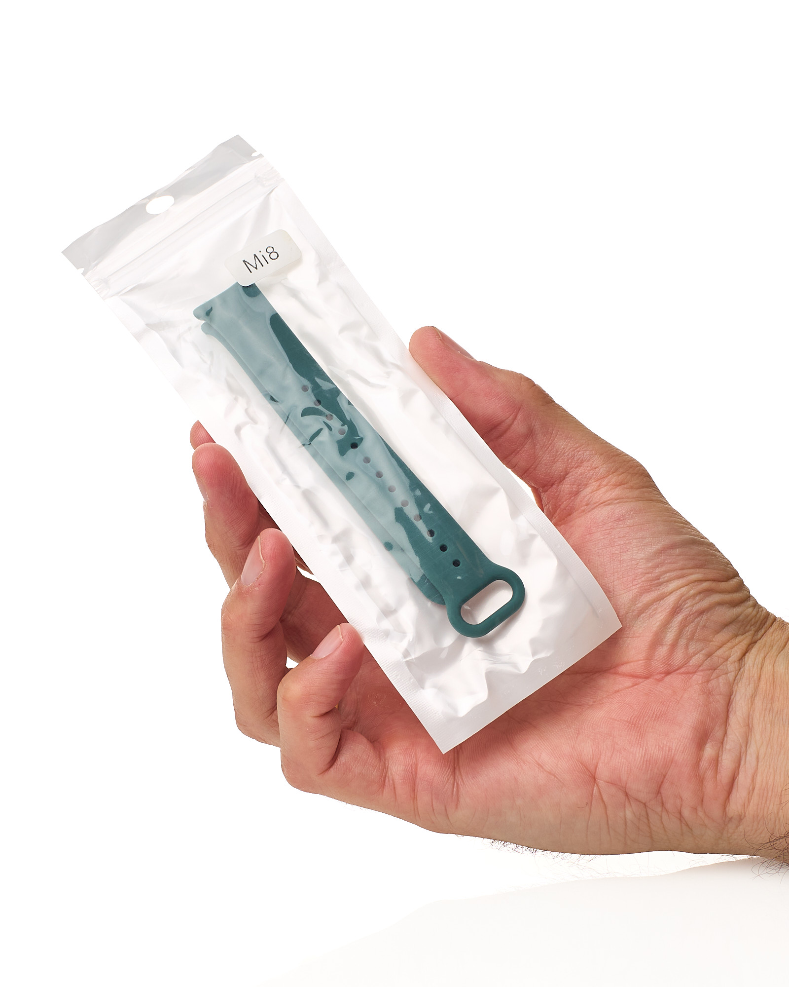 Ремешок для Mi Band 8 COLORS темно-зеленый