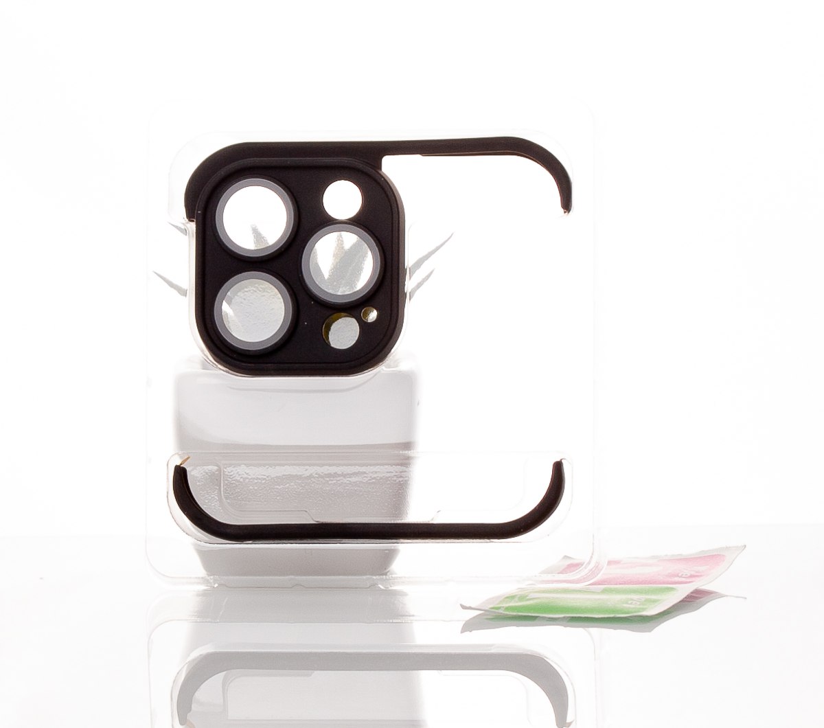 Силиконовая накладка CornerPad 3in1 для iPhone 15 Pro черный