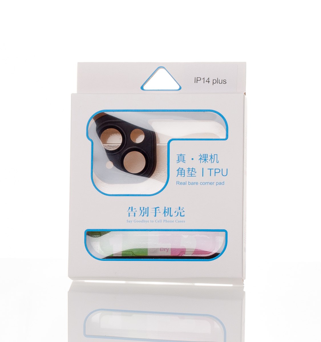 Силиконовая накладка CornerPad 3in1 для iPhone 14 Plus черный