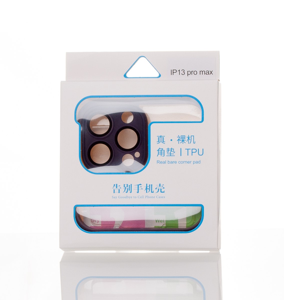 Силиконовая накладка CornerPad 3in1 для iPhone 13 Pro Max фиолетовый