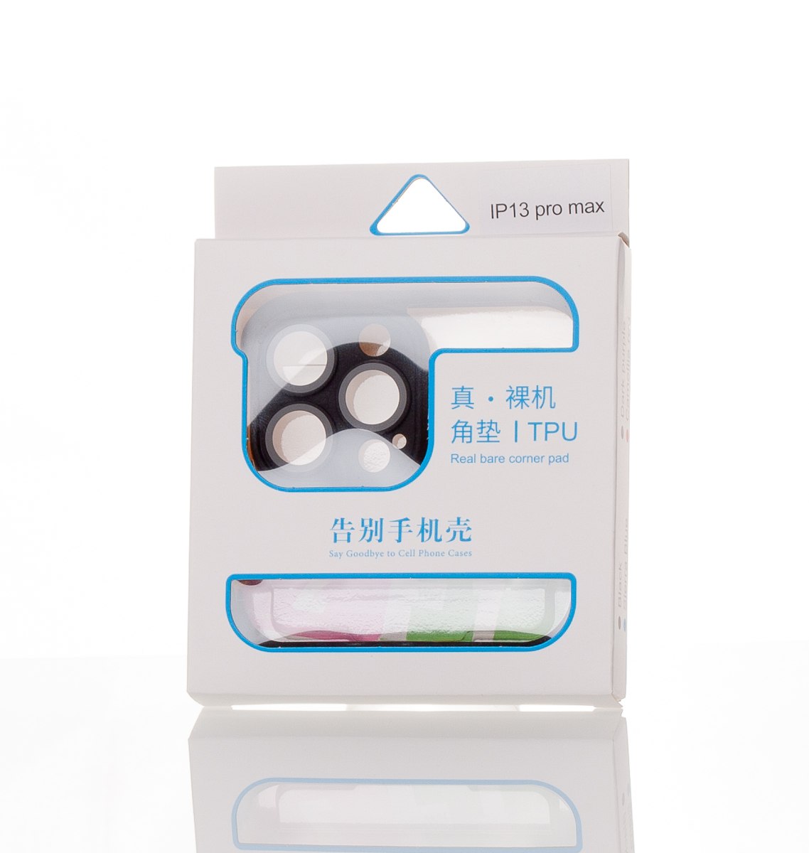 Силиконовая накладка CornerPad 3in1 для iPhone 13 Pro Max черный