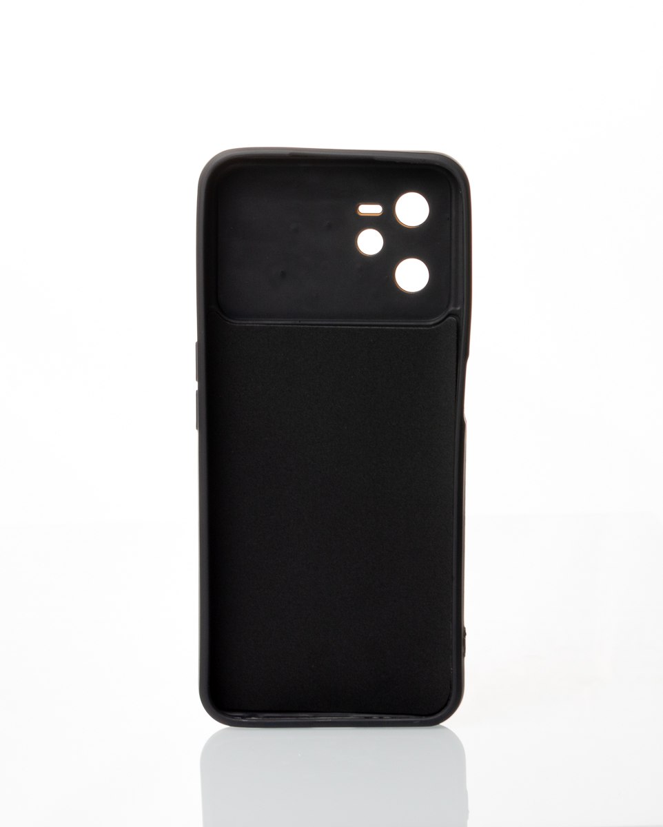 Силиконовый чехол CAMERA PROTECTION для Realme C35 черный