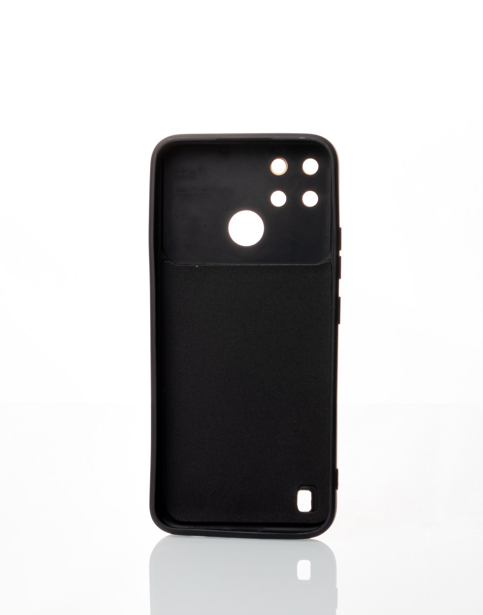 Силиконовый чехол CAMERA PROTECTION для Realme C25Y черный