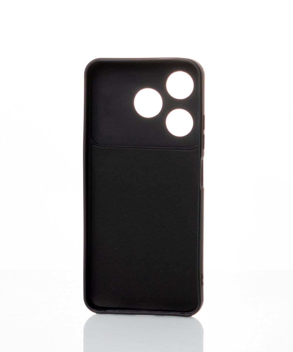 Силиконовый чехол CAMERA PROTECTION для Tecno Spark 10 (KI5q) черный
