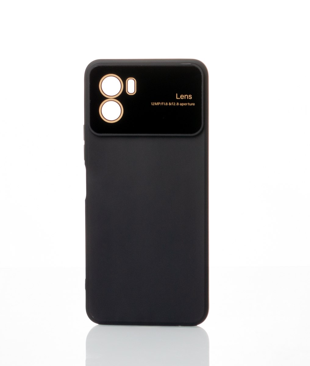 Силиконовый чехол CAMERA PROTECTION для Vivo Y15s черный