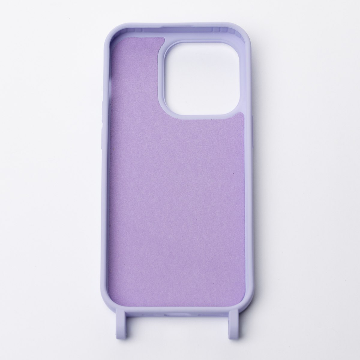 Силиконовый чехол CORD для iPhone 15 Pro фиалковый