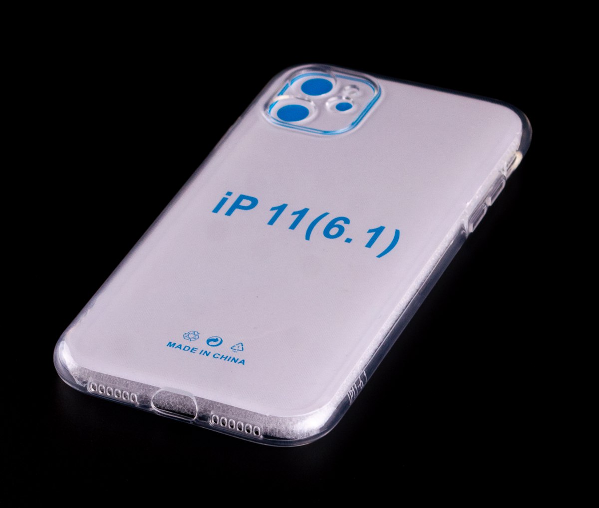 Силиконовый чехол CRYSTAL CASE для iPhone 11 прозрачный