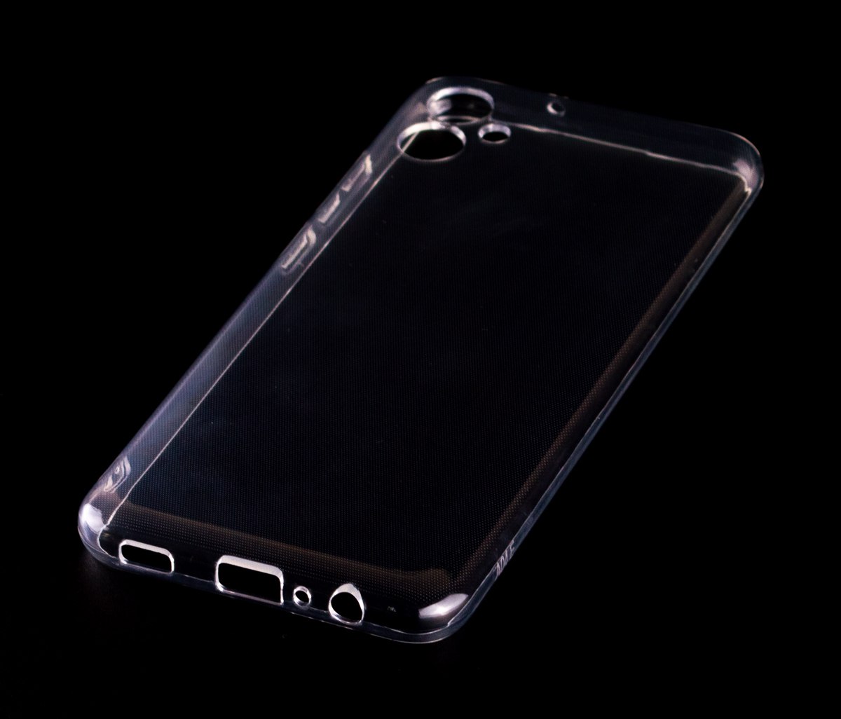 Силиконовый чехол CRYSTAL CASE для Samsung A04e прозрачный
