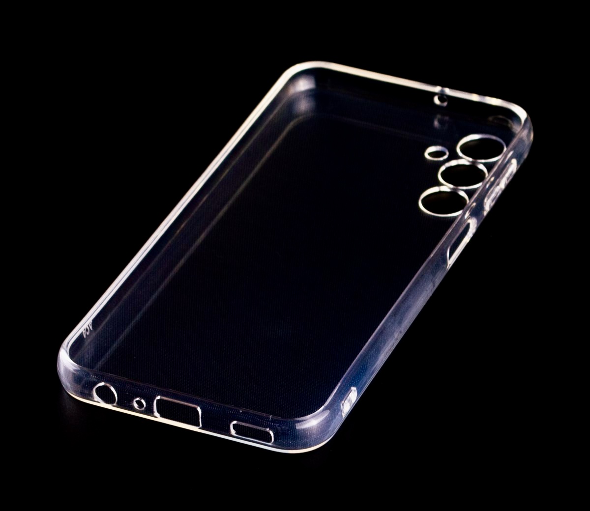 Силиконовый чехол CRYSTAL CASE для Samsung A24 прозрачный