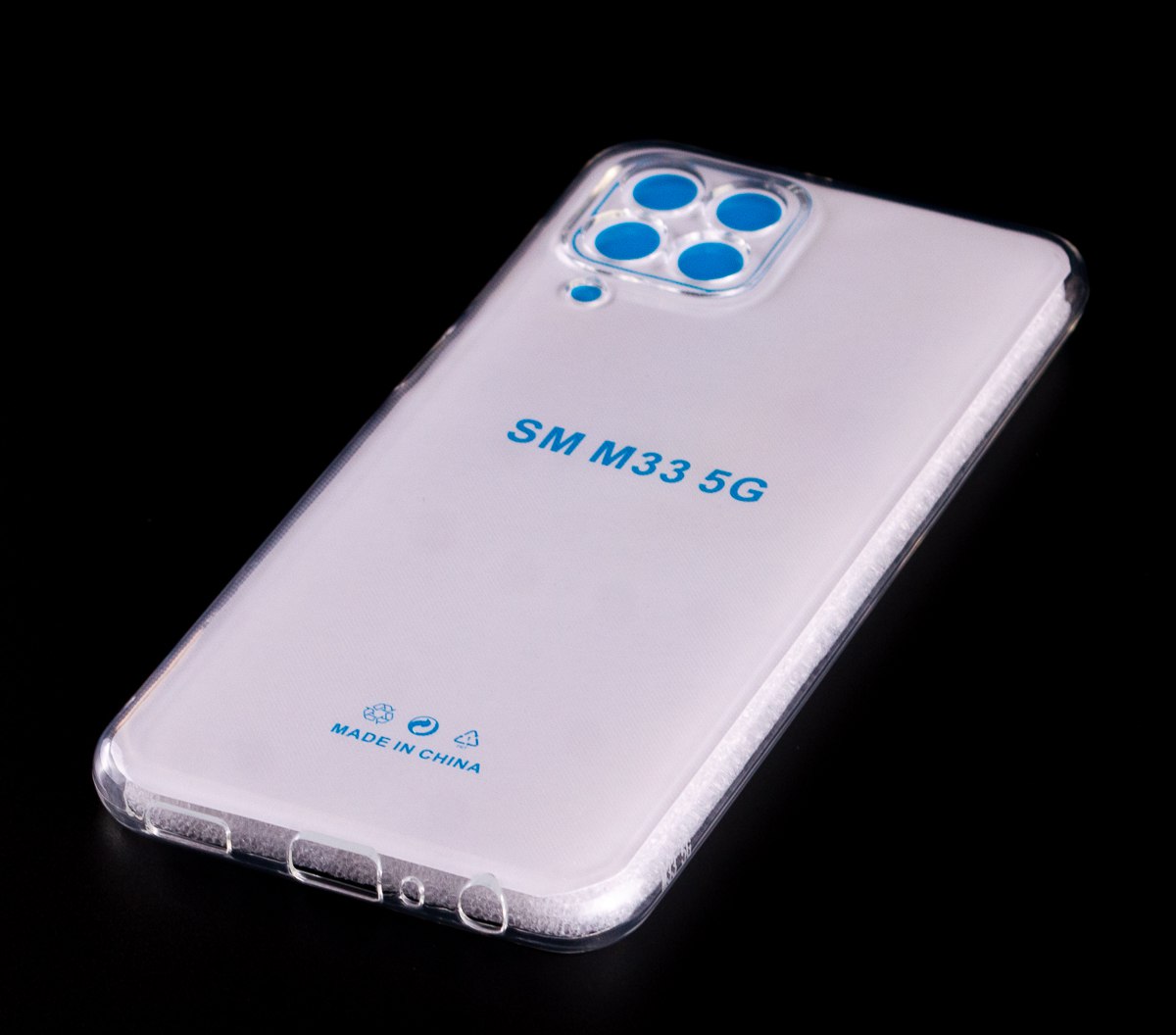 Силиконовый чехол CRYSTAL CASE для Samsung M33 5G прозрачный