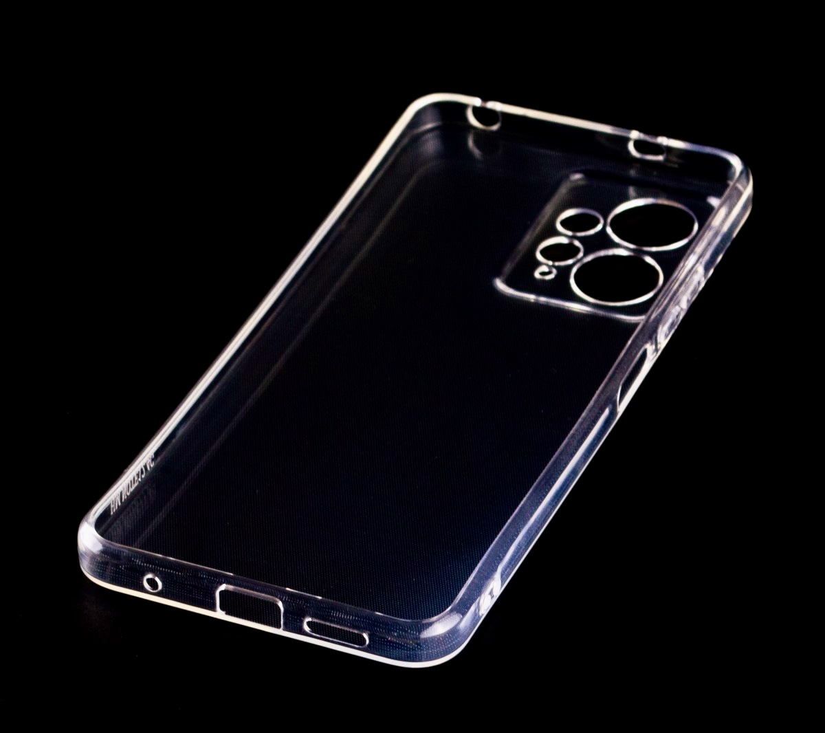 Силиконовый чехол CRYSTAL CASE для Xiaomi Redmi Note 12 4G прозрачный