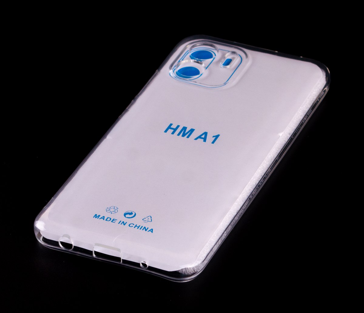 Силиконовый чехол CRYSTAL CASE для Xiaomi Redmi A1/A2 прозрачный
