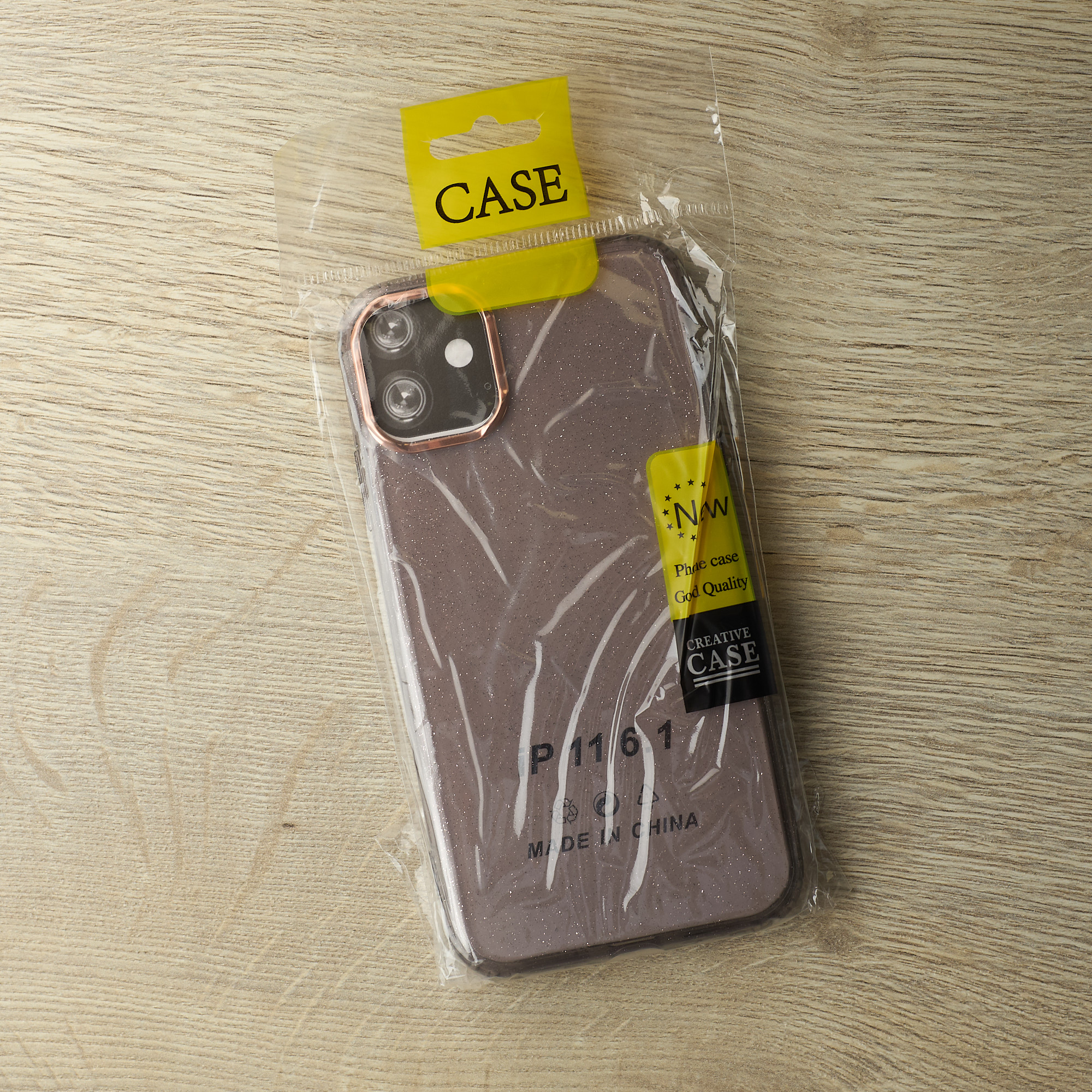 Силиконовый чехол DARK GLITTER для iPhone 11 Pro Max черный