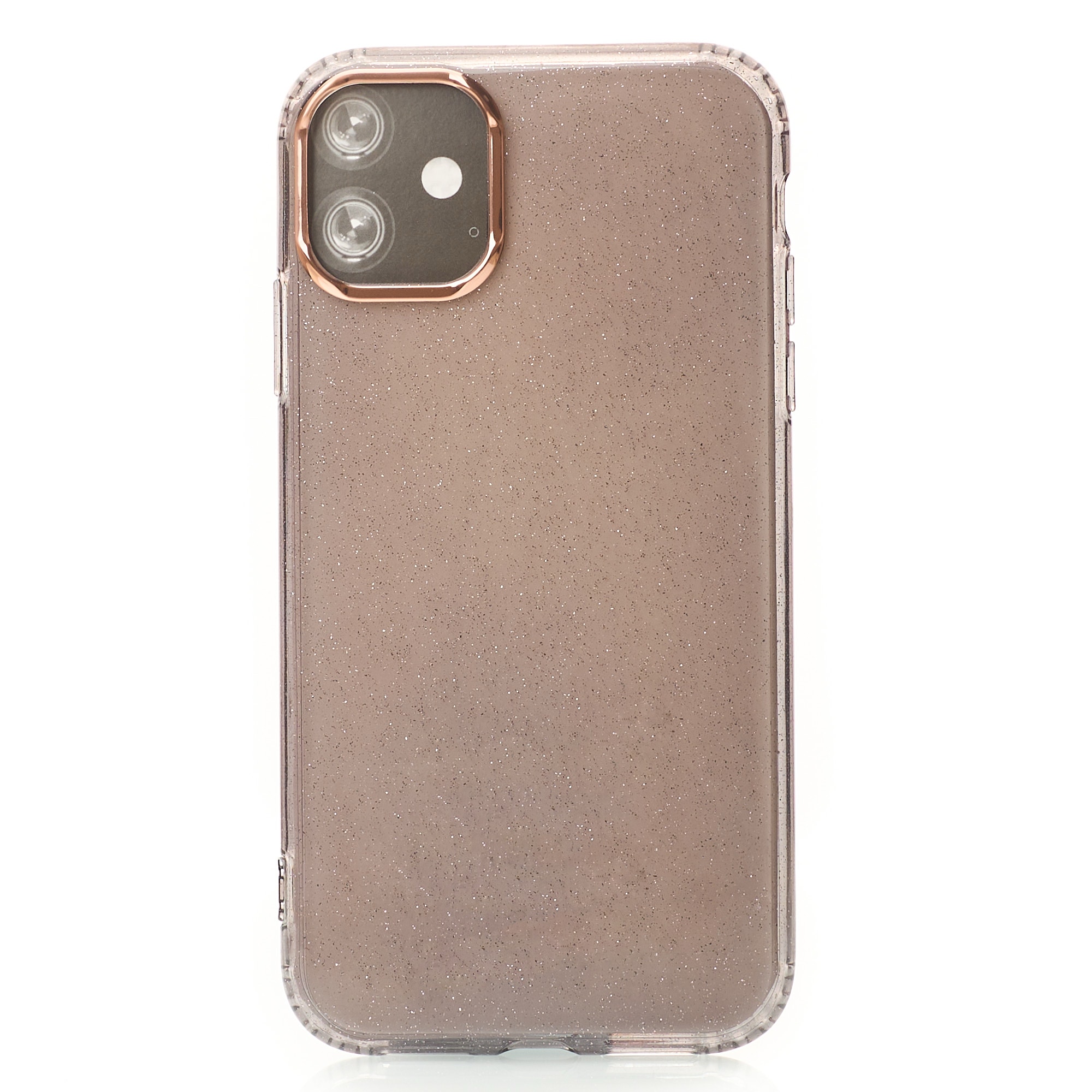 Силиконовый чехол DARK GLITTER для iPhone 12 / iPhone 12 Pro черный