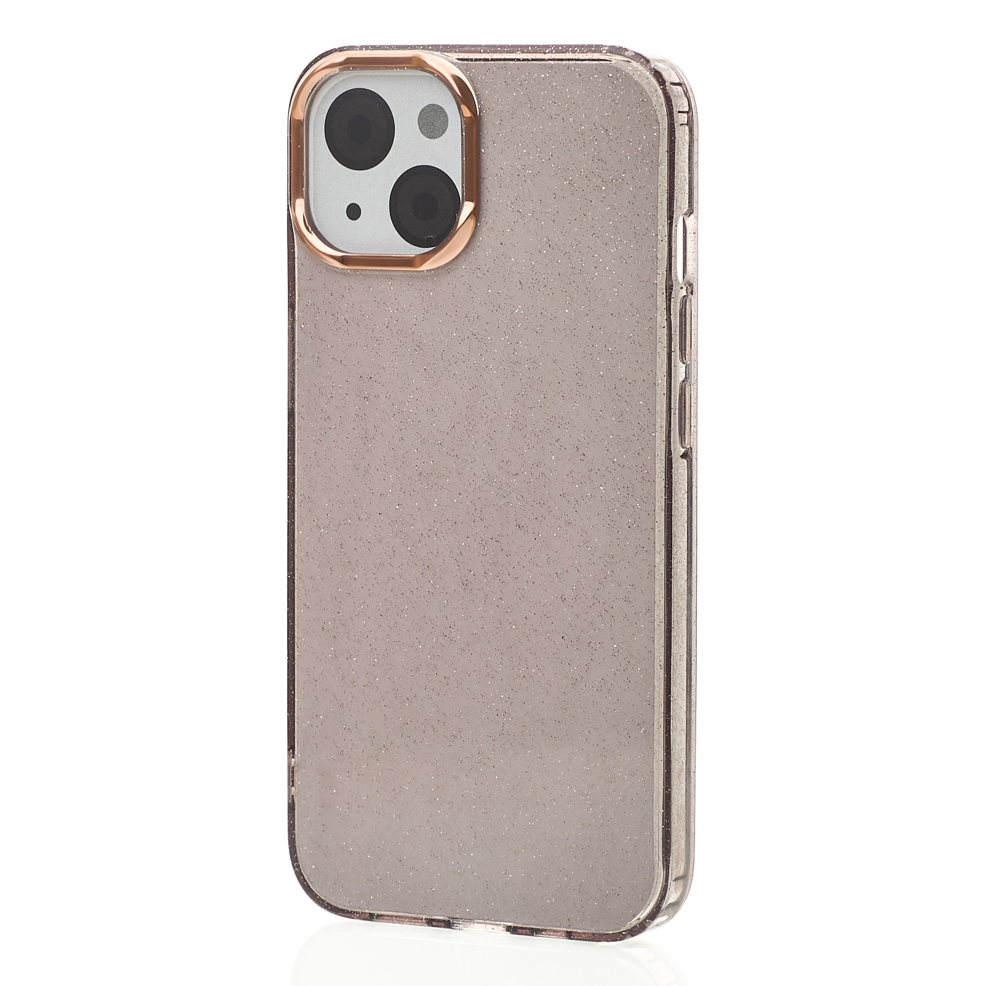 Силиконовый чехол DARK GLITTER для iPhone 14 черный