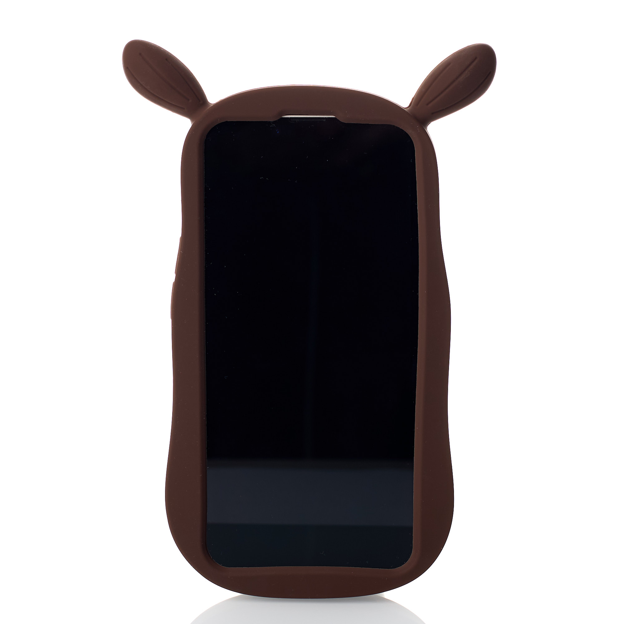 Силиконовый чехол FACE CASE для iPhone 15 Pro girl