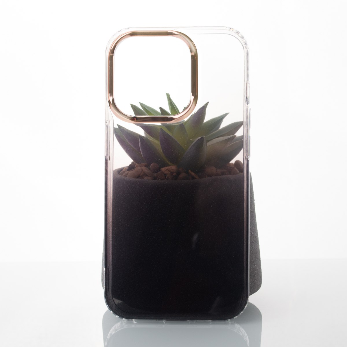 Силиконовый чехол GRADIENT для iPhone 12 Pro Max черный