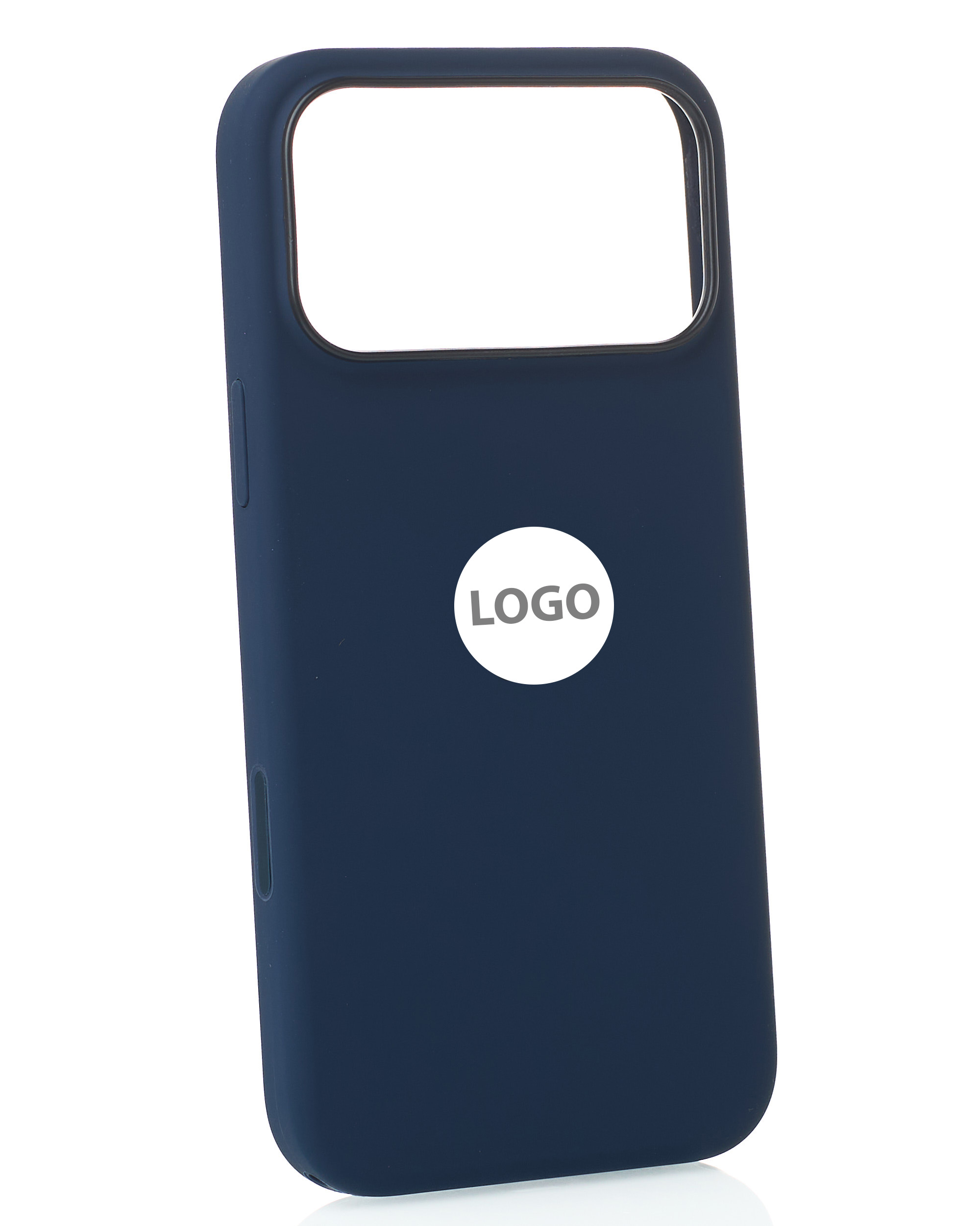 Силиконовый чехол Lux Colors с поддержкой MagSafe для iPhone 17 Pro Max (AI) Midnight