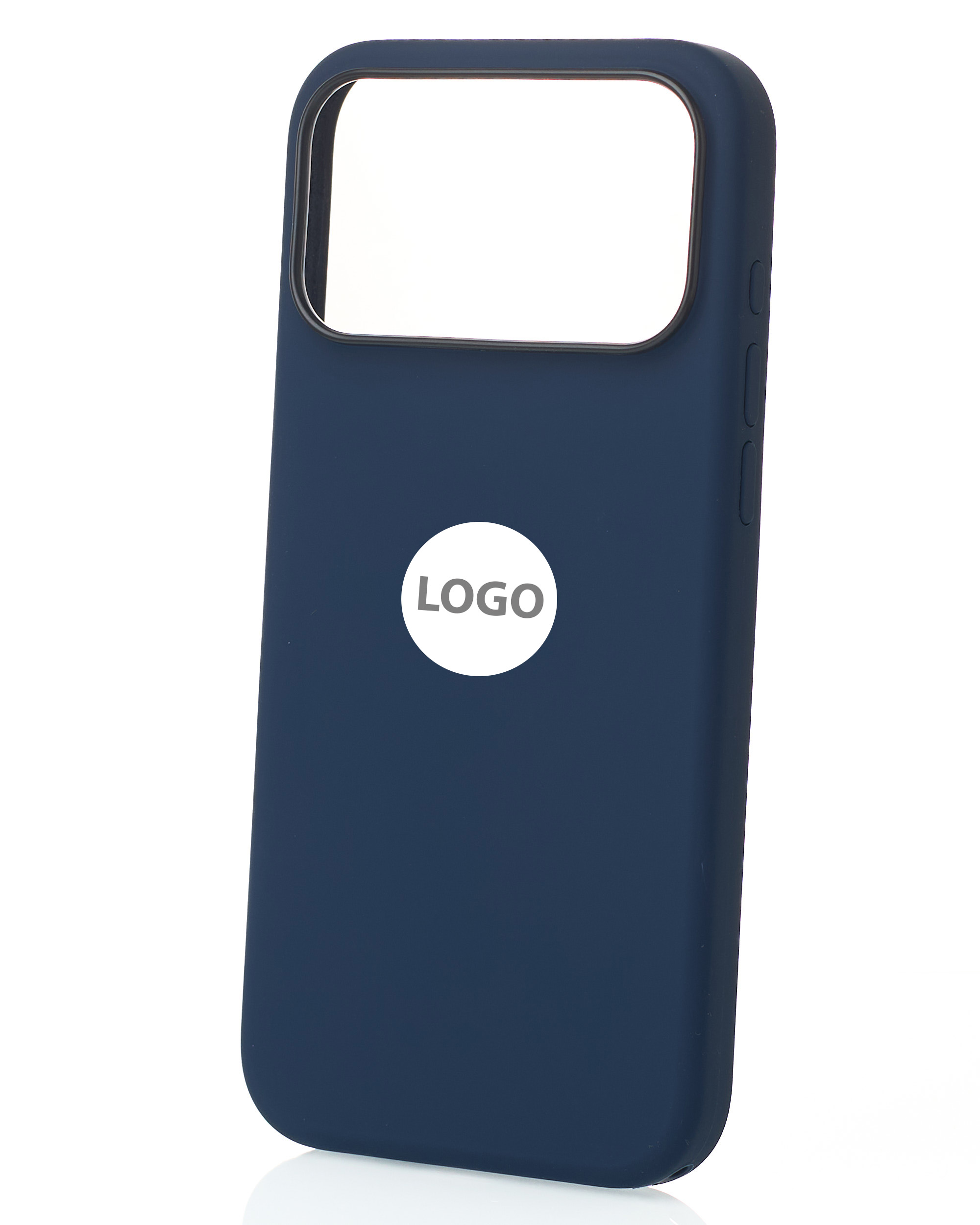 Силиконовый чехол Lux Colors с поддержкой MagSafe для iPhone 17 Pro Max (AI) Midnight