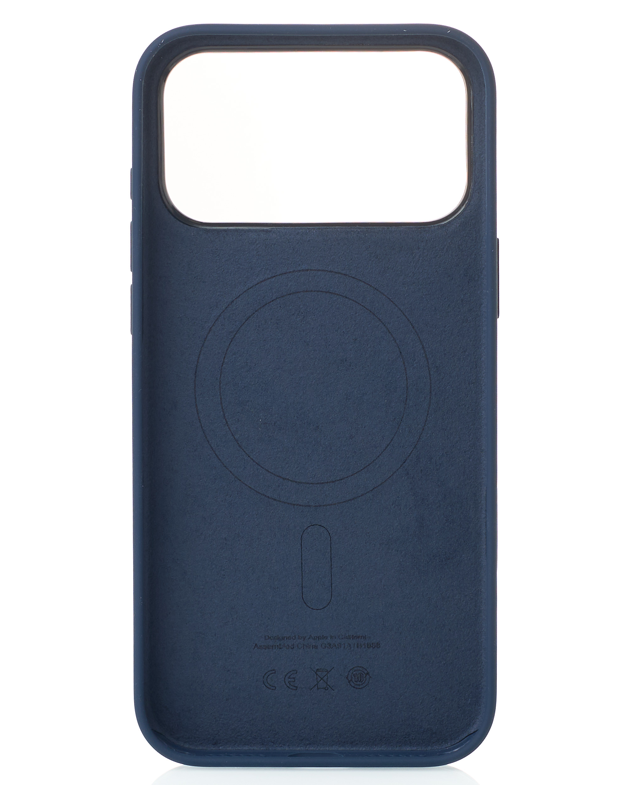 Силиконовый чехол Lux Colors с поддержкой MagSafe для iPhone 17 Pro Max (AI) Midnight