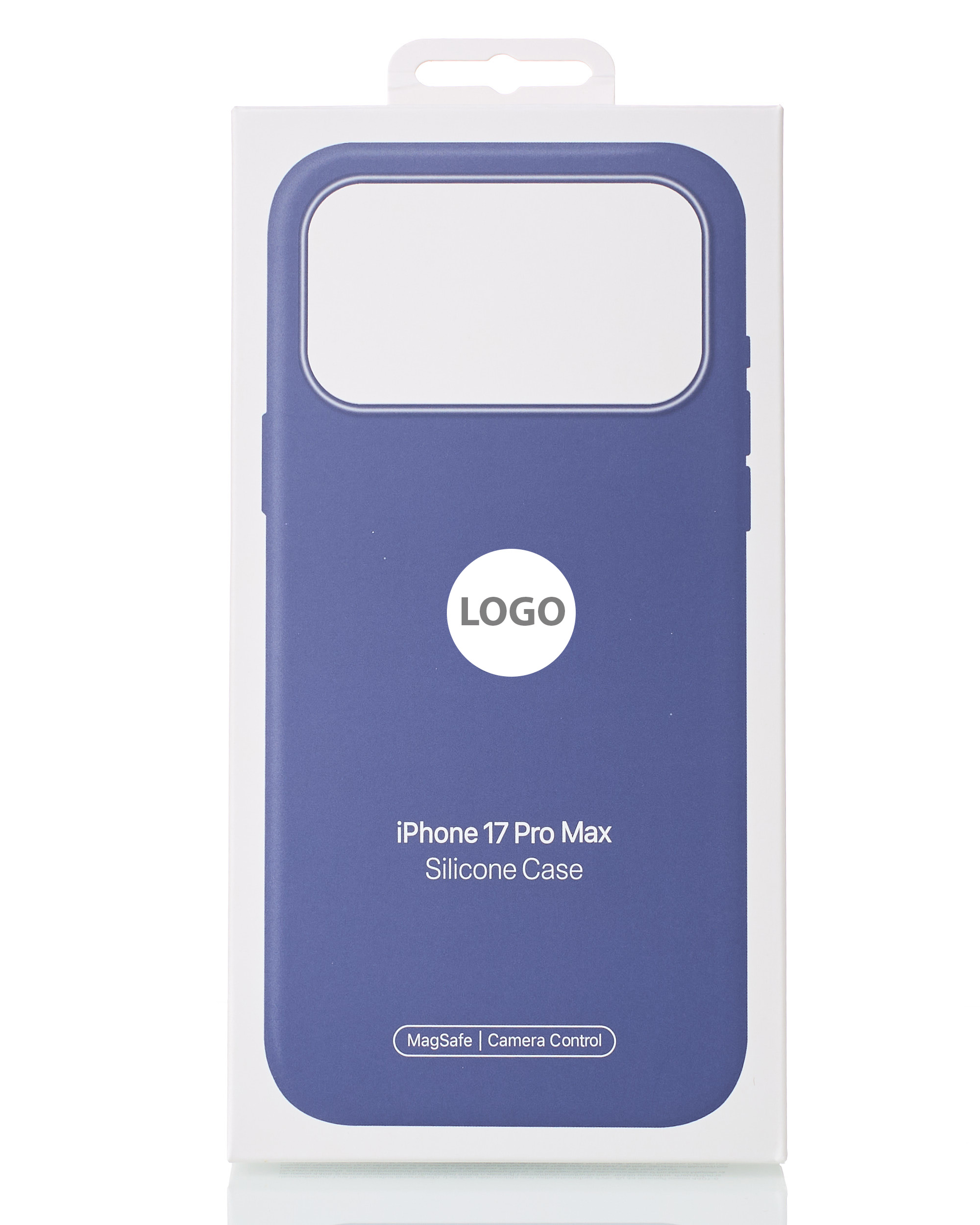 Силиконовый чехол Lux Colors с поддержкой MagSafe для iPhone 17 Pro Max (AI) Purple Fog