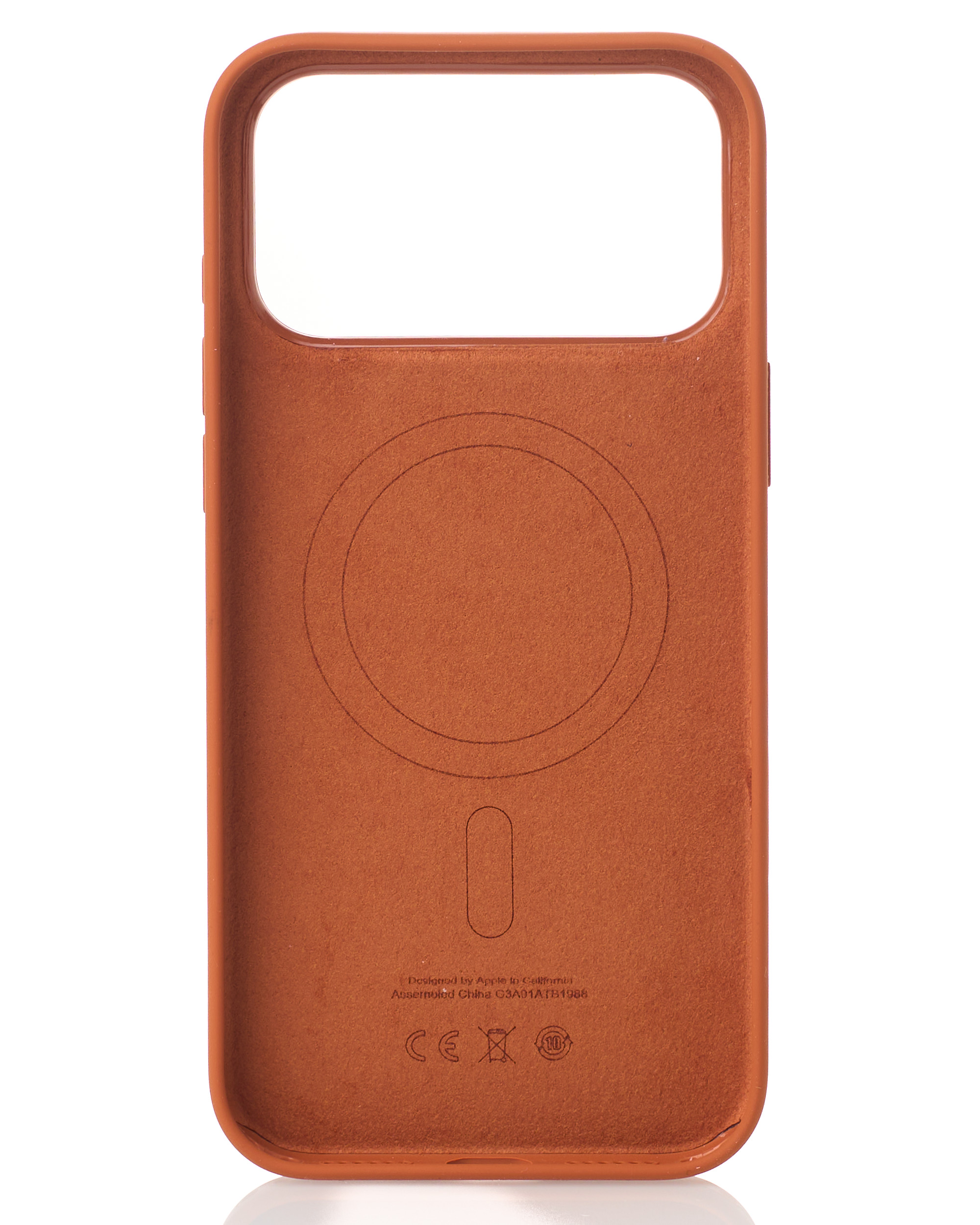 Силиконовый чехол Lux Colors с поддержкой MagSafe для iPhone 17 Pro Max (AI) Terra Cotta