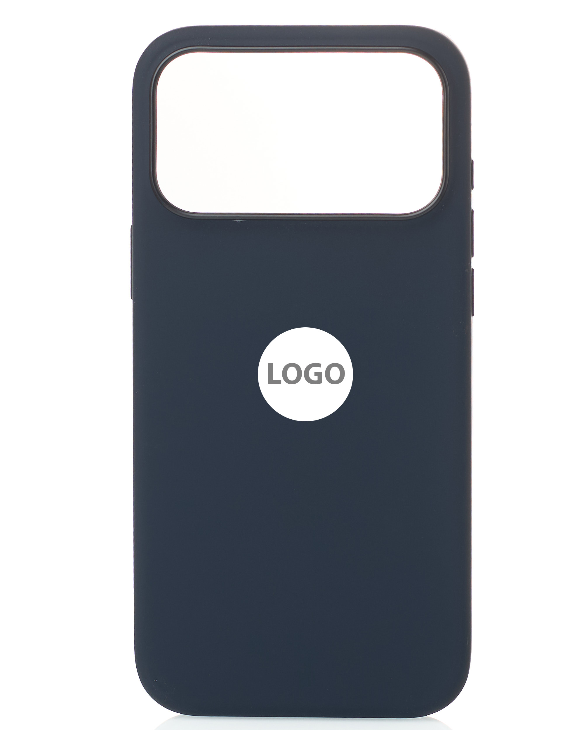 Силиконовый чехол Lux Colors с поддержкой MagSafe для iPhone 17 Pro Max (AI) Black