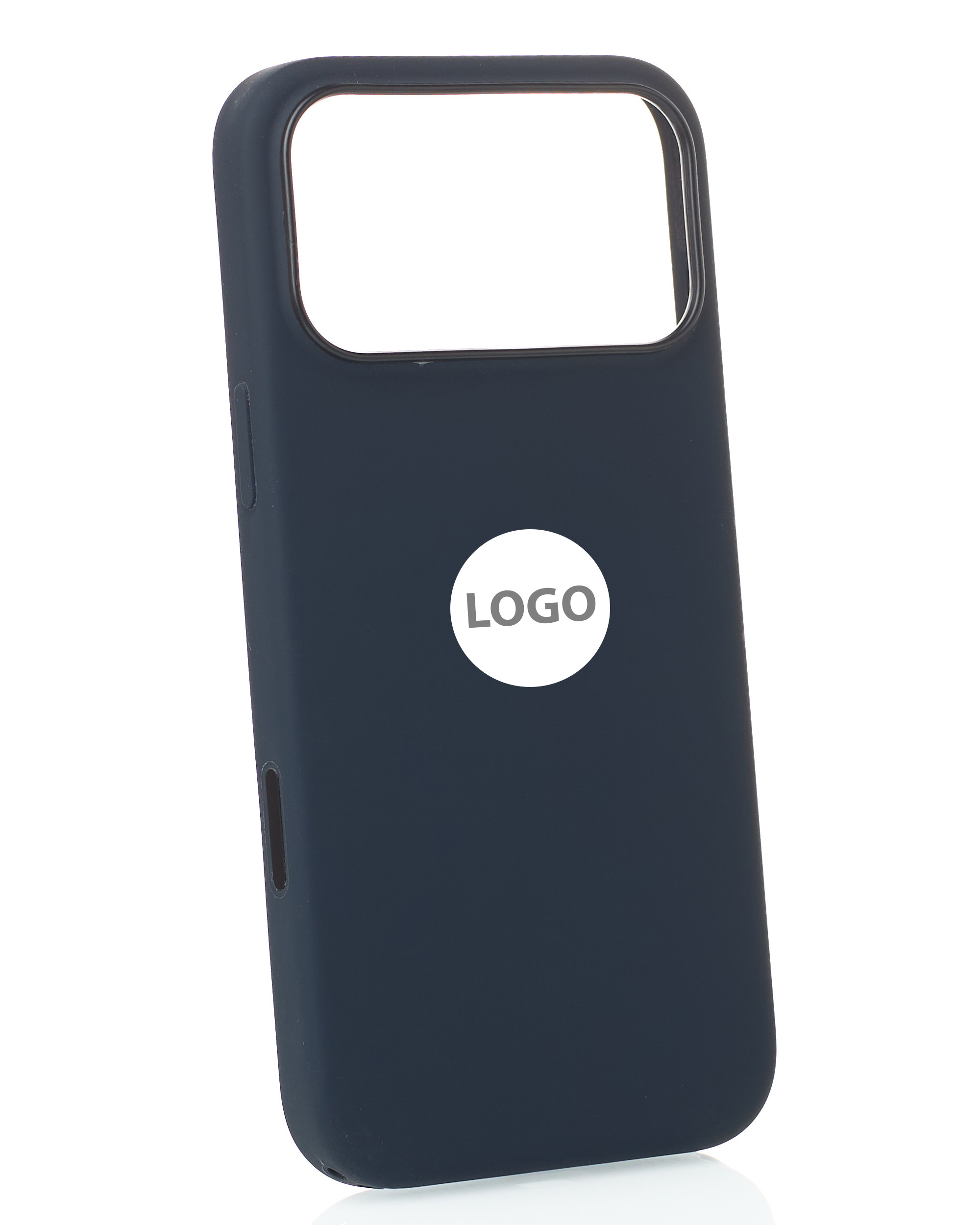 Силиконовый чехол Lux Colors с поддержкой MagSafe для iPhone 17 Pro Max (AI) Black